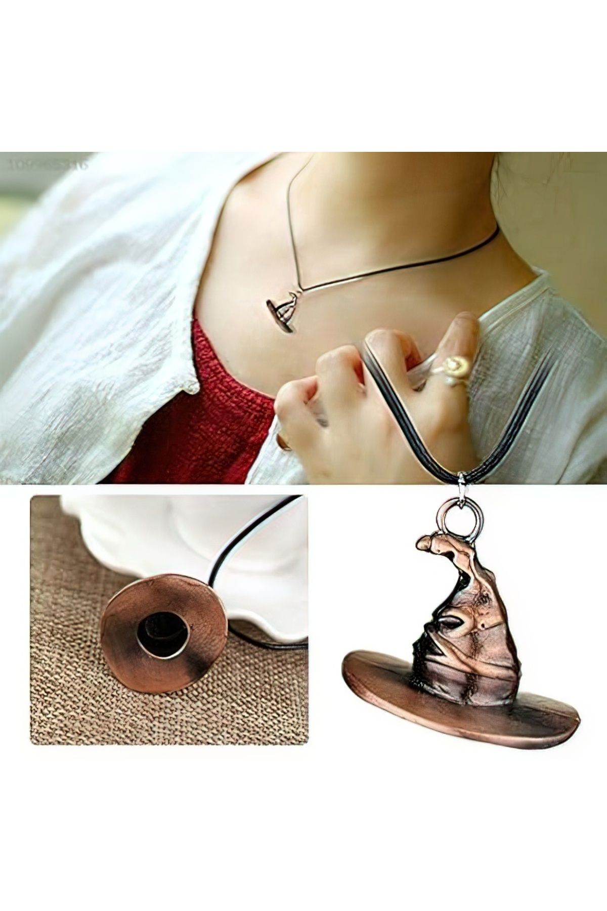 FG KONNİCHİWA Harry Potter Hogwarts Gryffindor Slytherin Ravenclaw Hufflepuff Seçmen Şapka Felsefe Taşı UniSex