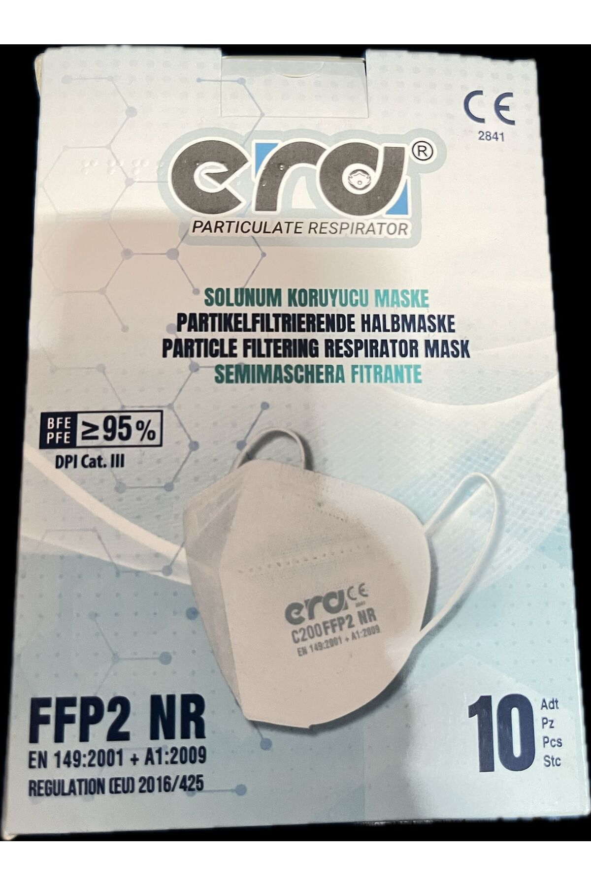 CMC 10 ADET SOLUNUM KORUYUCU TOZ MASKESİ VENTİLSİZ TOZ MASKESİ