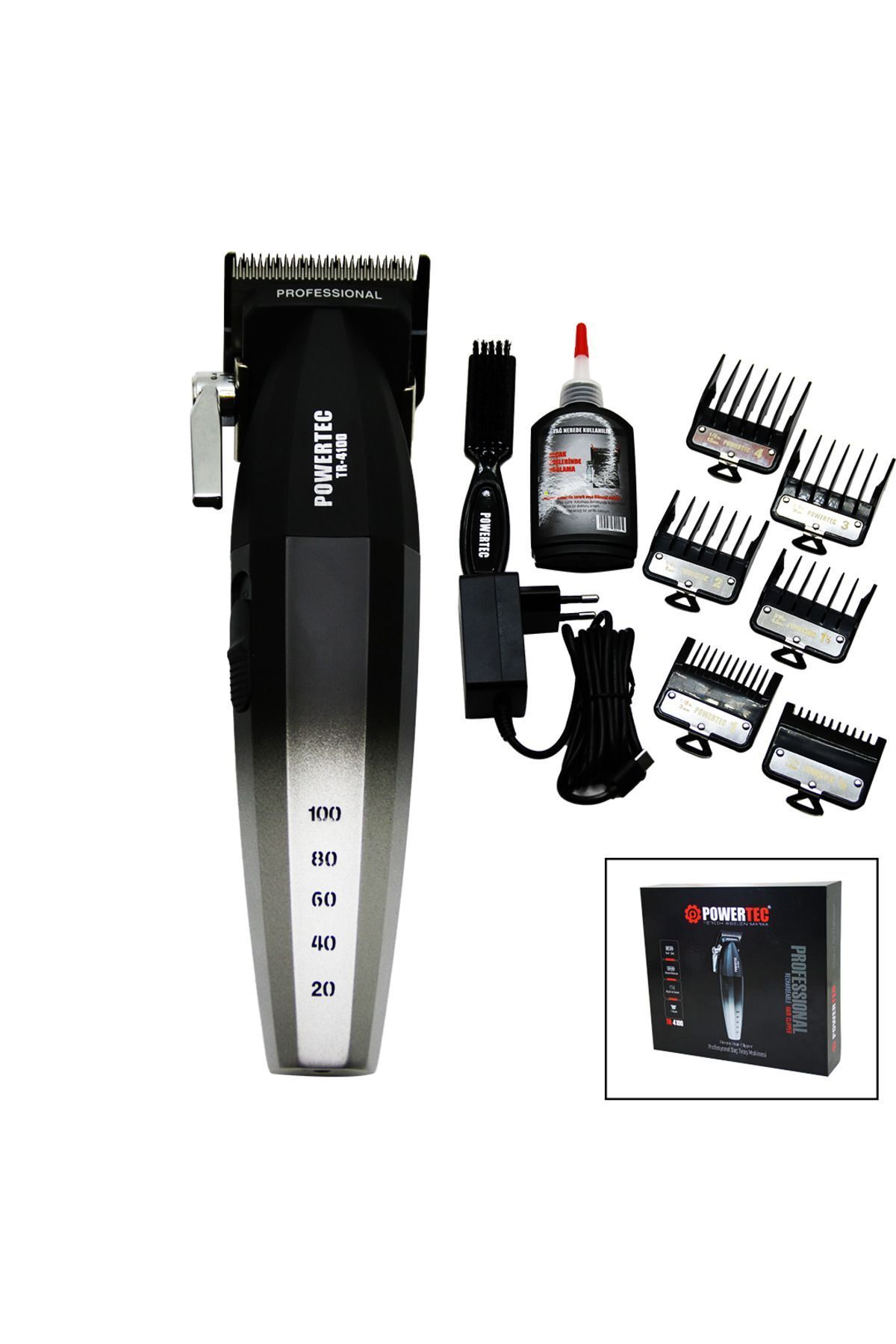teknotrust POWER TEC TR-4100 ŞARJLI FONKSİYONLU SAÇ SAKAL TRAŞ MAKİNESİ (4767) - PRP1975-1669