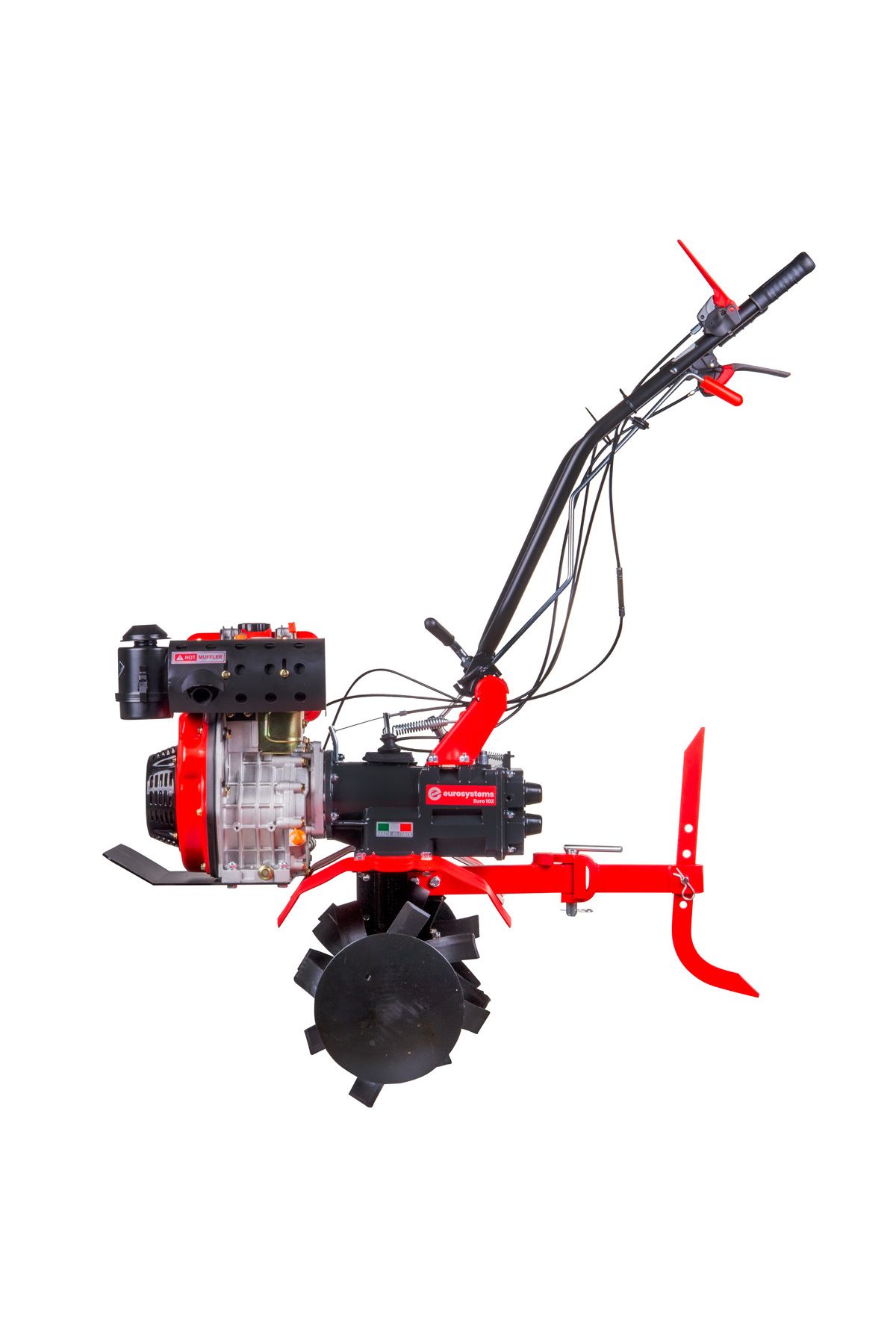 Eurosystems EURO 102D 6,7HP EUR5 ÇAPA MAKİNESİ 178F ÇAPALAMA MAKİNESİ