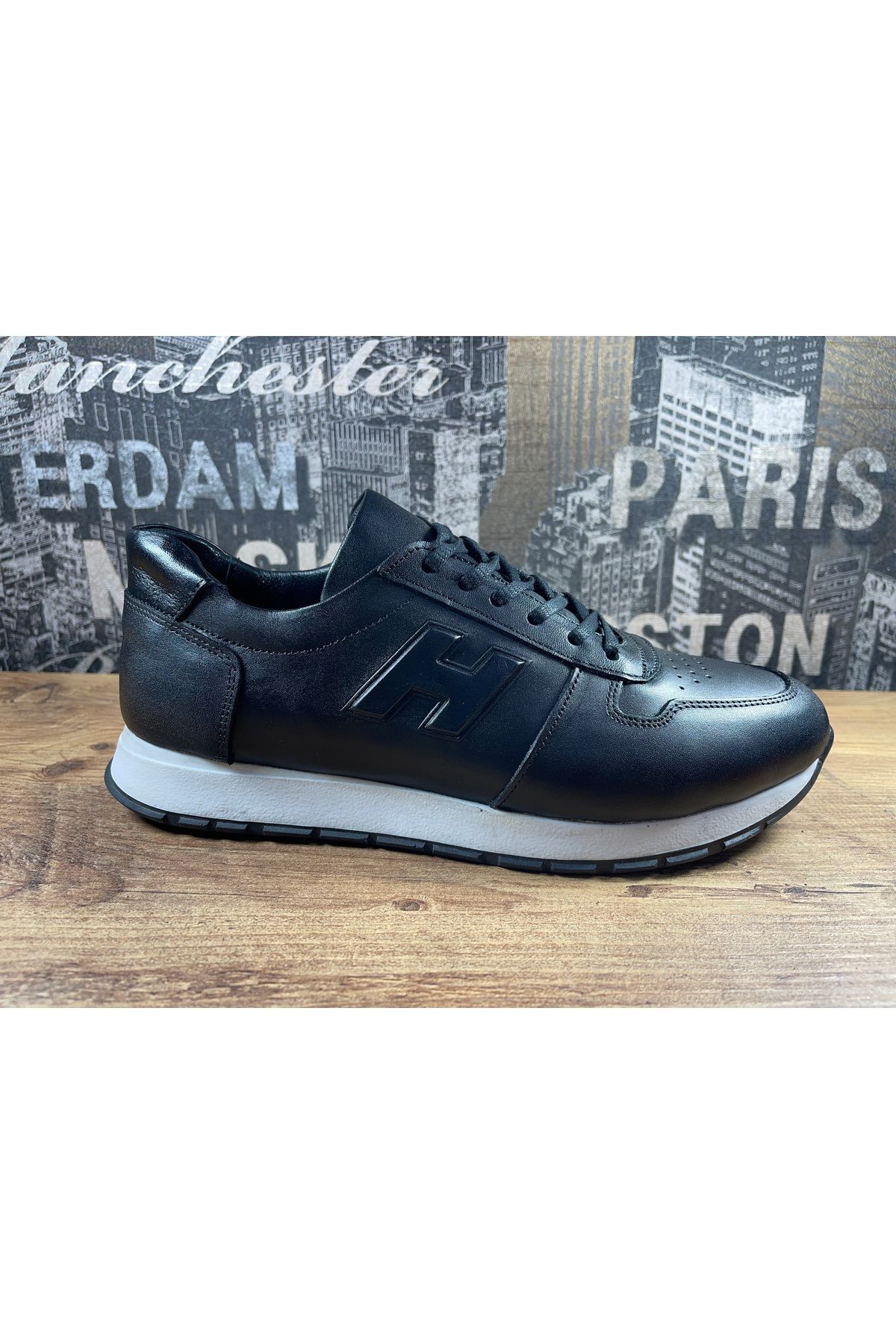 ABAGlobal Sneaker hakiki deri