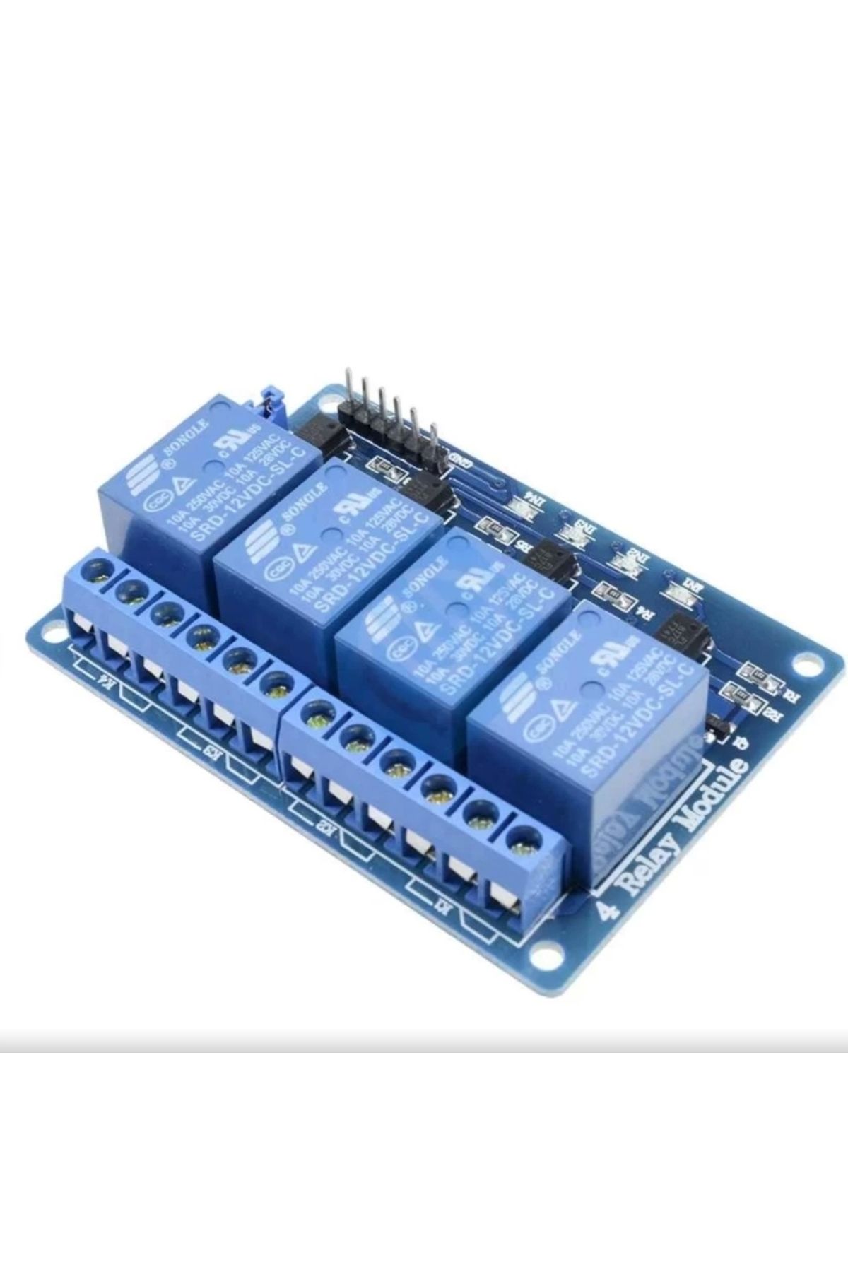 TIEE Arduino Röle Modülü 4 Kanal 12V