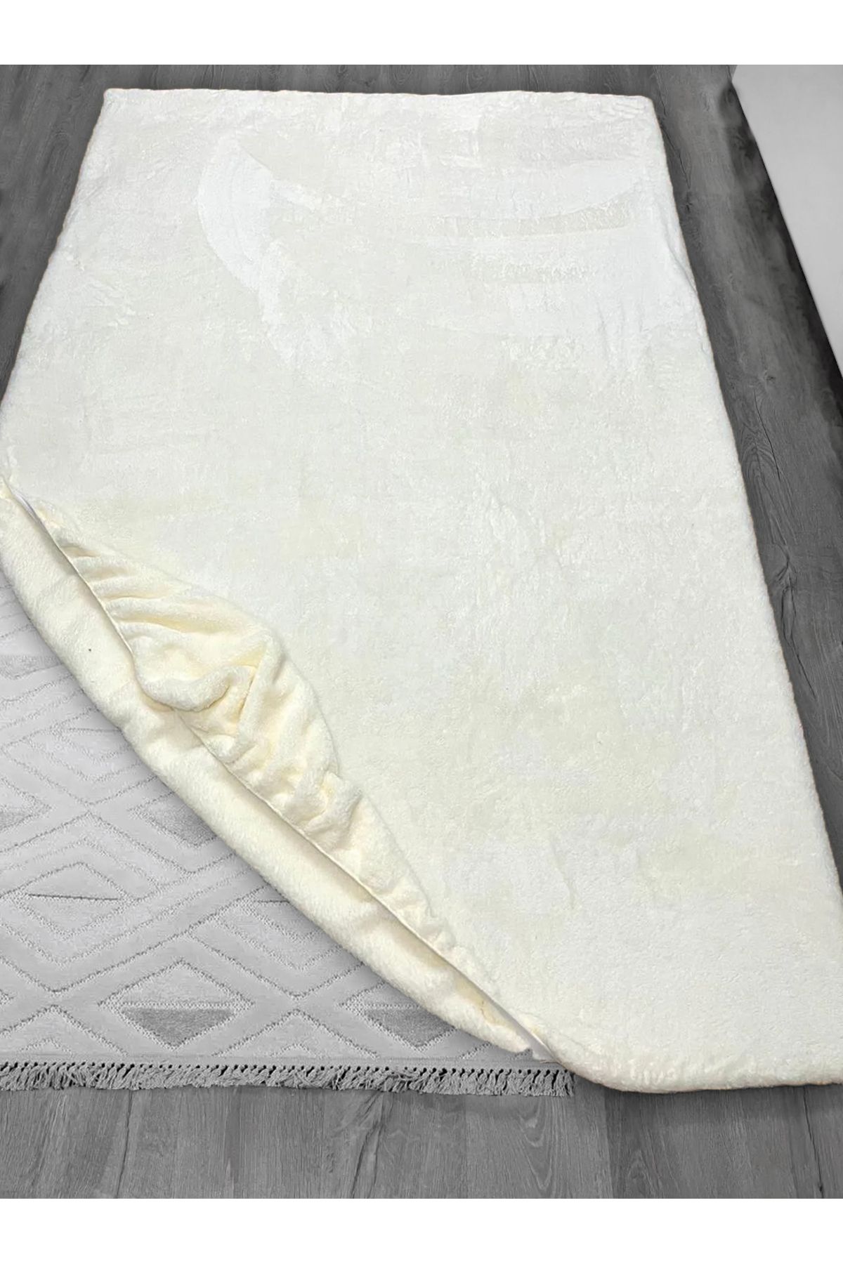G&C HOME-WELSOFT Husă de covor elastică umflată de pluș cu textura moale 7