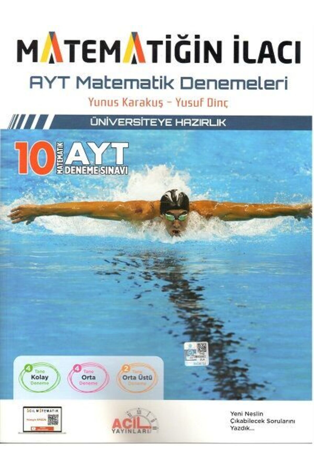 Acil Yayınları Acil Yayınları AYT Matematiğin İlacı Denemeleri