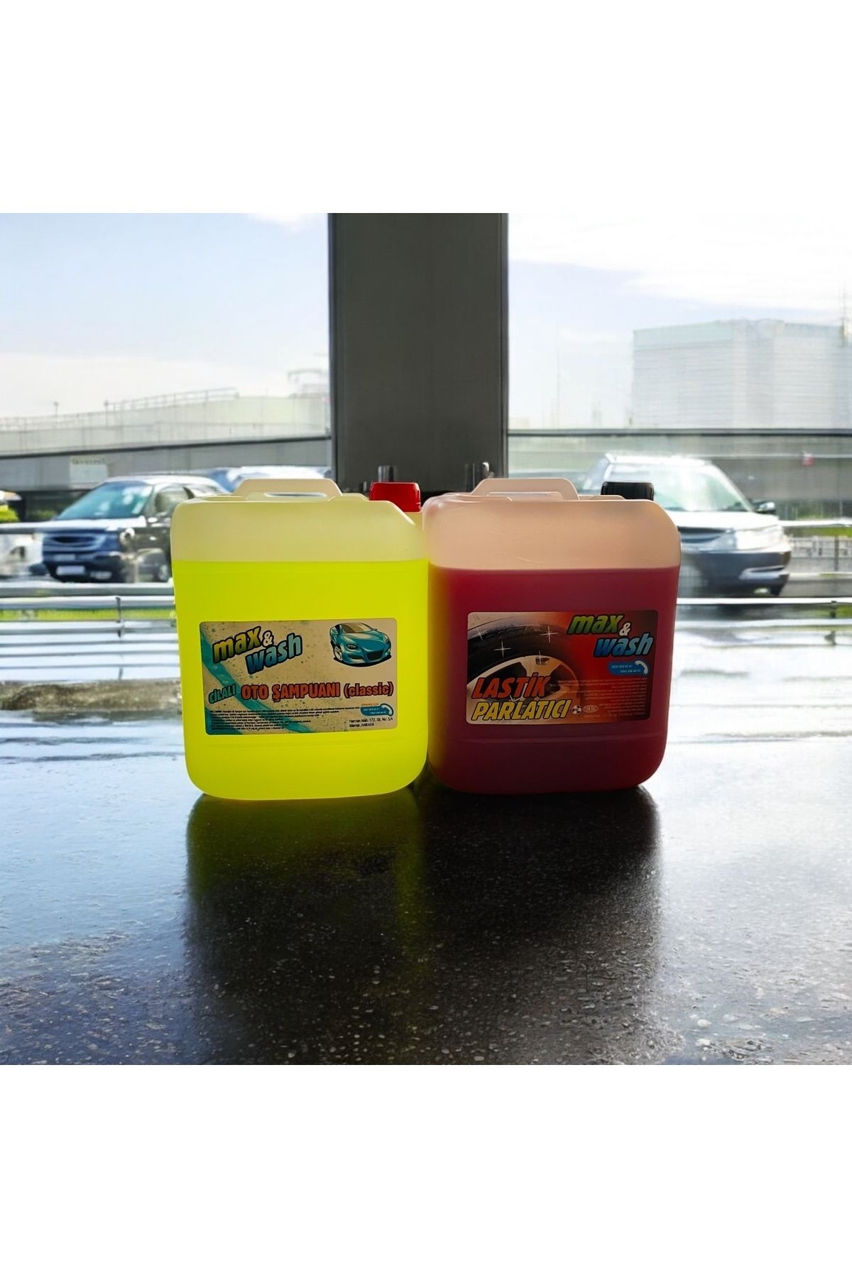 Max&Wash Max Wash 5 5kg Şampuan 1/60 Lastik Parlatıcı 1/1kullanım