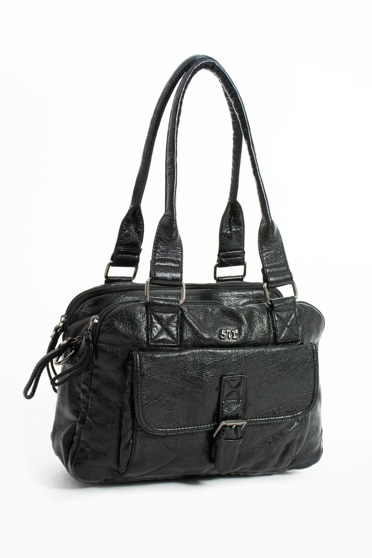yuzuco Vintage Suni Deri Omuz Çantası (Model: 571-13-13K)
