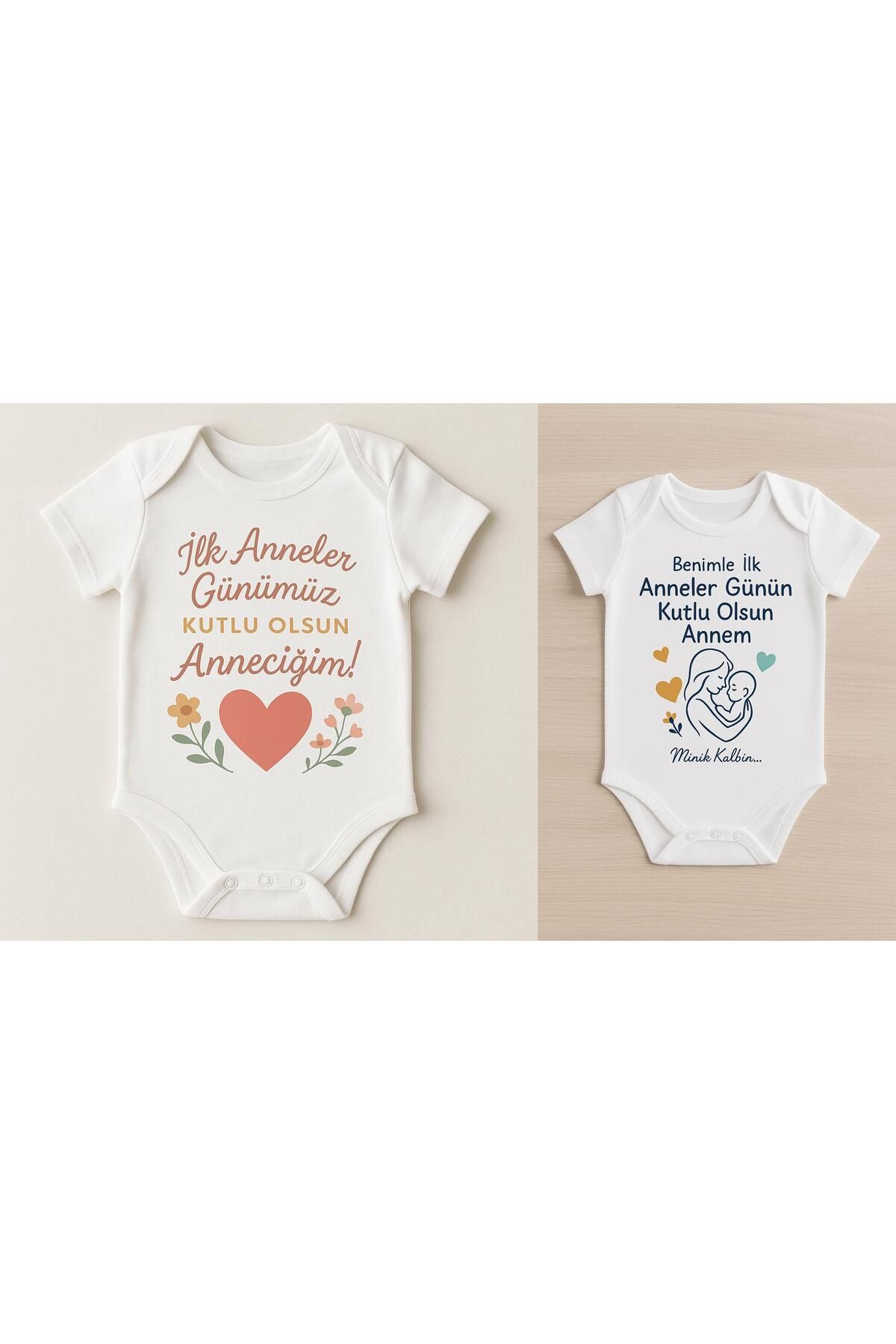 Outdoor One Organik %100 Pamuk Bebek Body Badi Zıbın ZBN511