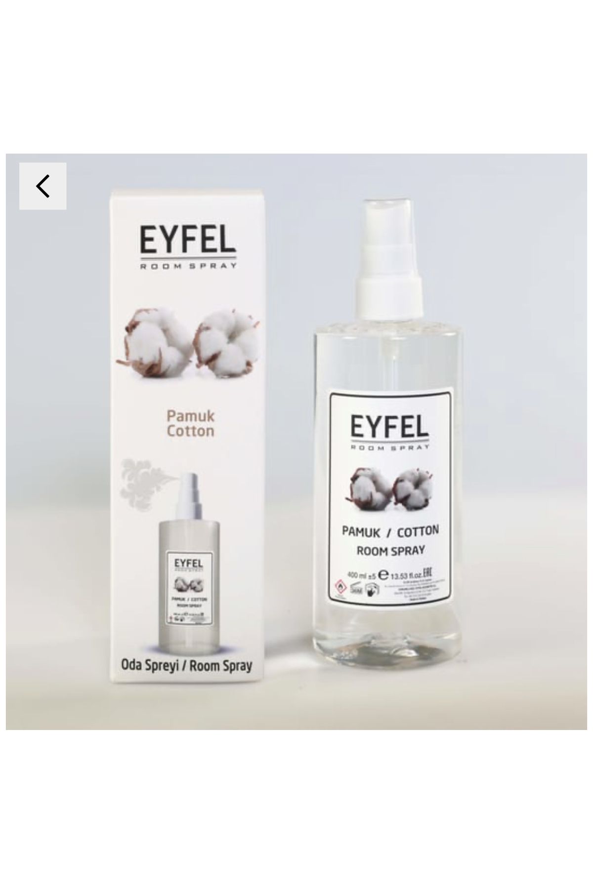 Eyfel Parfüm Pamuk Oda Spreyi 400 ml