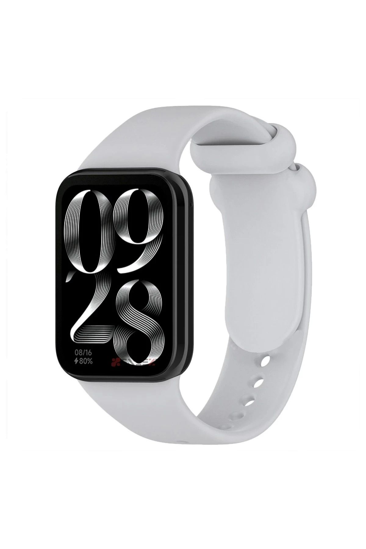 NewFace Xiaomi Smart Band 8 Pro Klasik Kordon - Açık Gri MRAYD