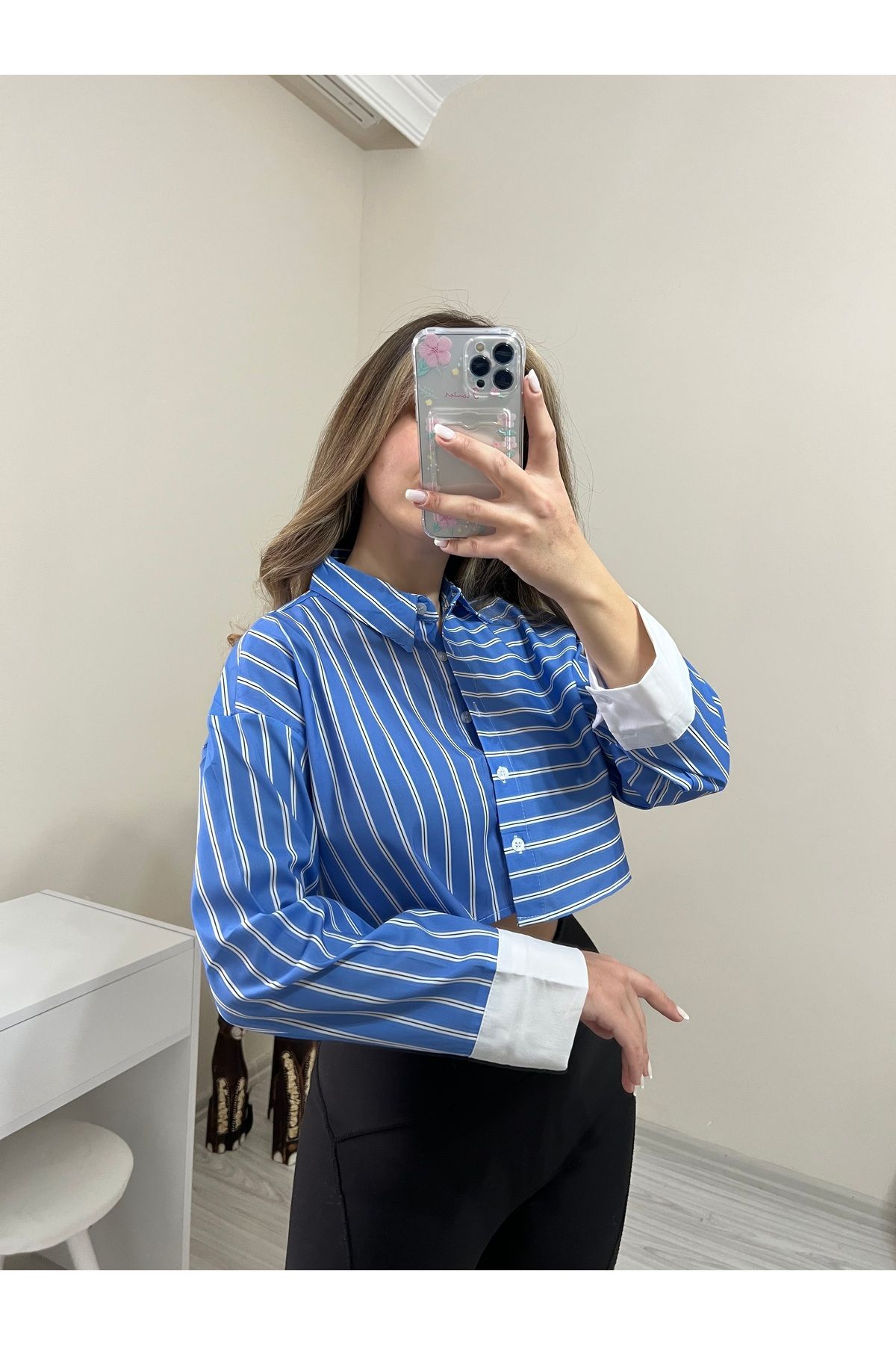 Meriko Butik Crop Gömlek