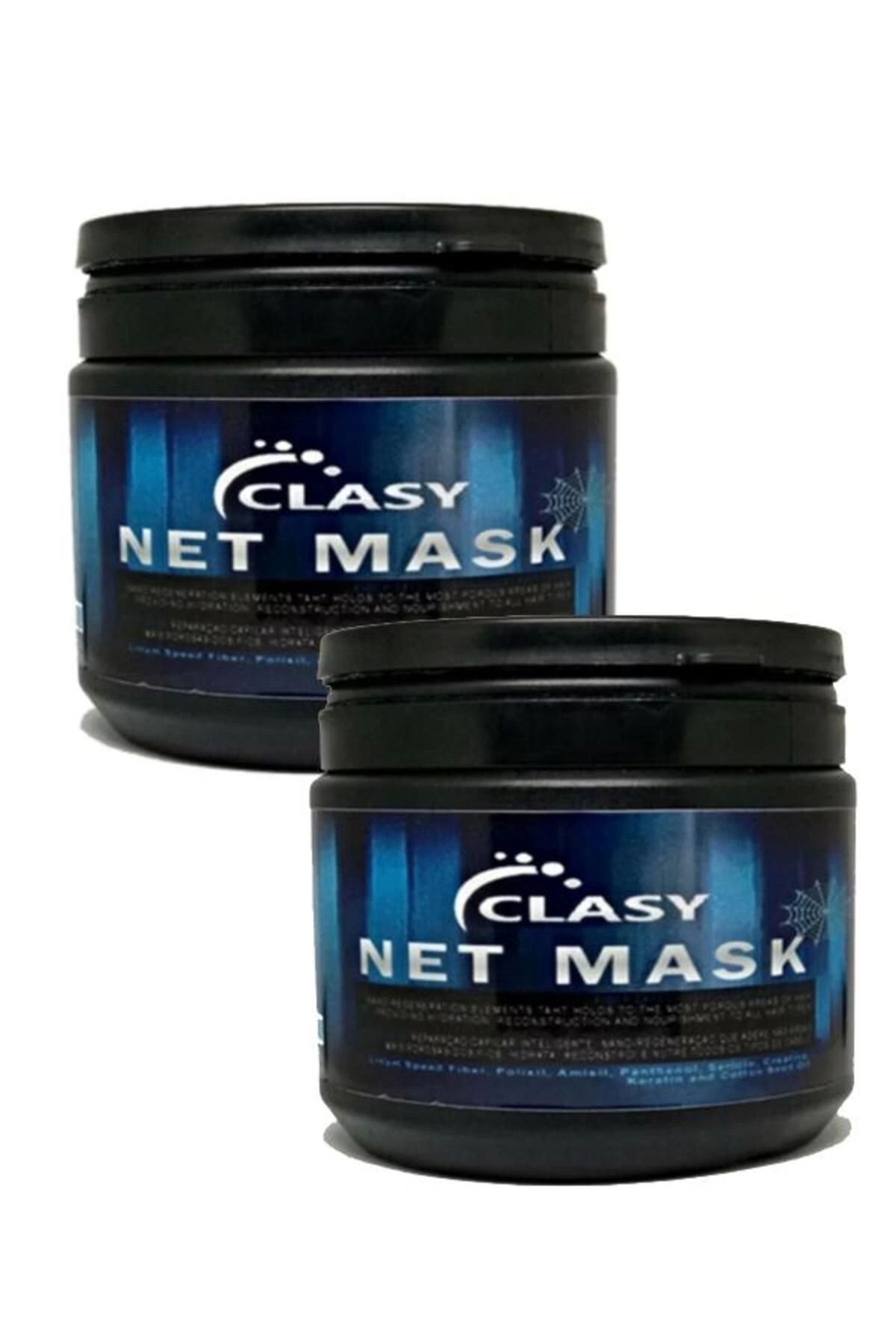hayalimsah Clasy Net Mask Dolgun ve Haçimli Saçlara Bakım Maskesi 450 ml x 2 adet