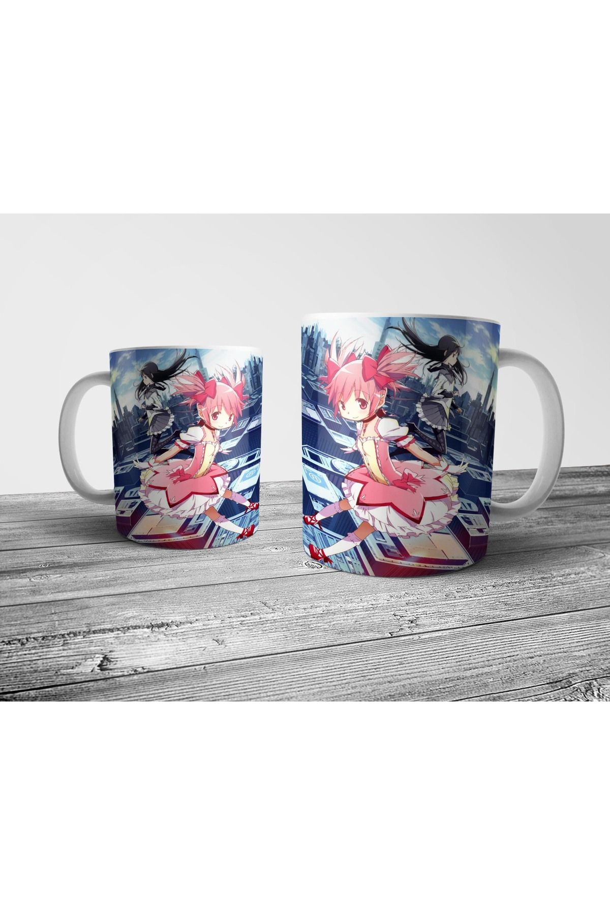 Pixxa Puella Magi Madoka Magica Kupa Bardak Model 3