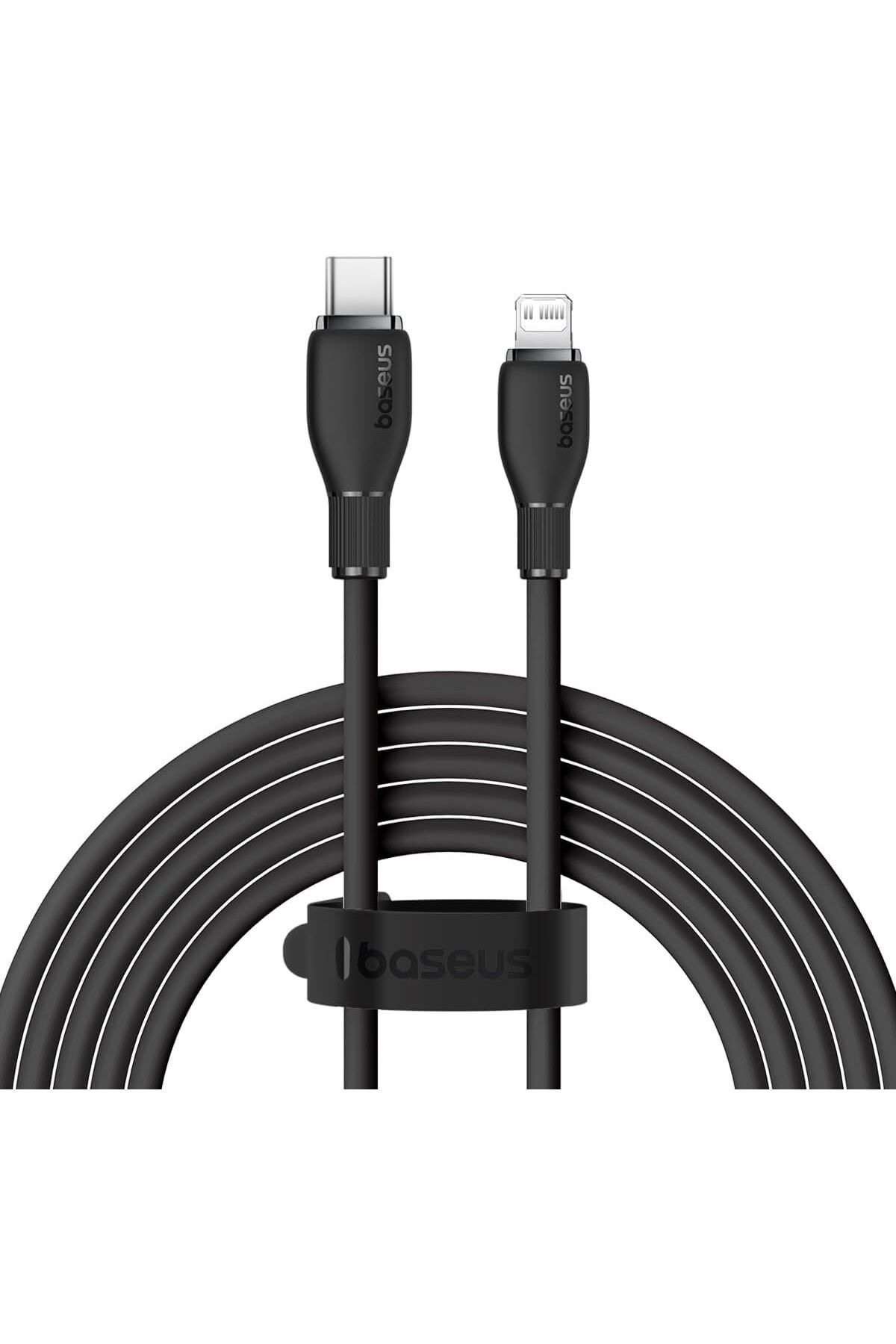 STOREMAX cmllashop Pudding Hızlı Şarj Özellikli Type-C to Lightning Kablo 20W, 1.2 Metre, Siyah 542093