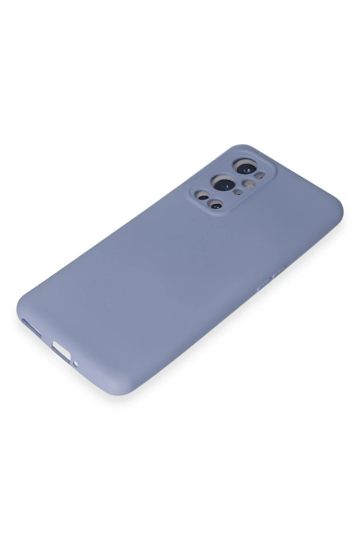 NewFace One Plus 9 Pro uyumlu Kılıf Nano içi Kadife Silikon - Mor SVLRS