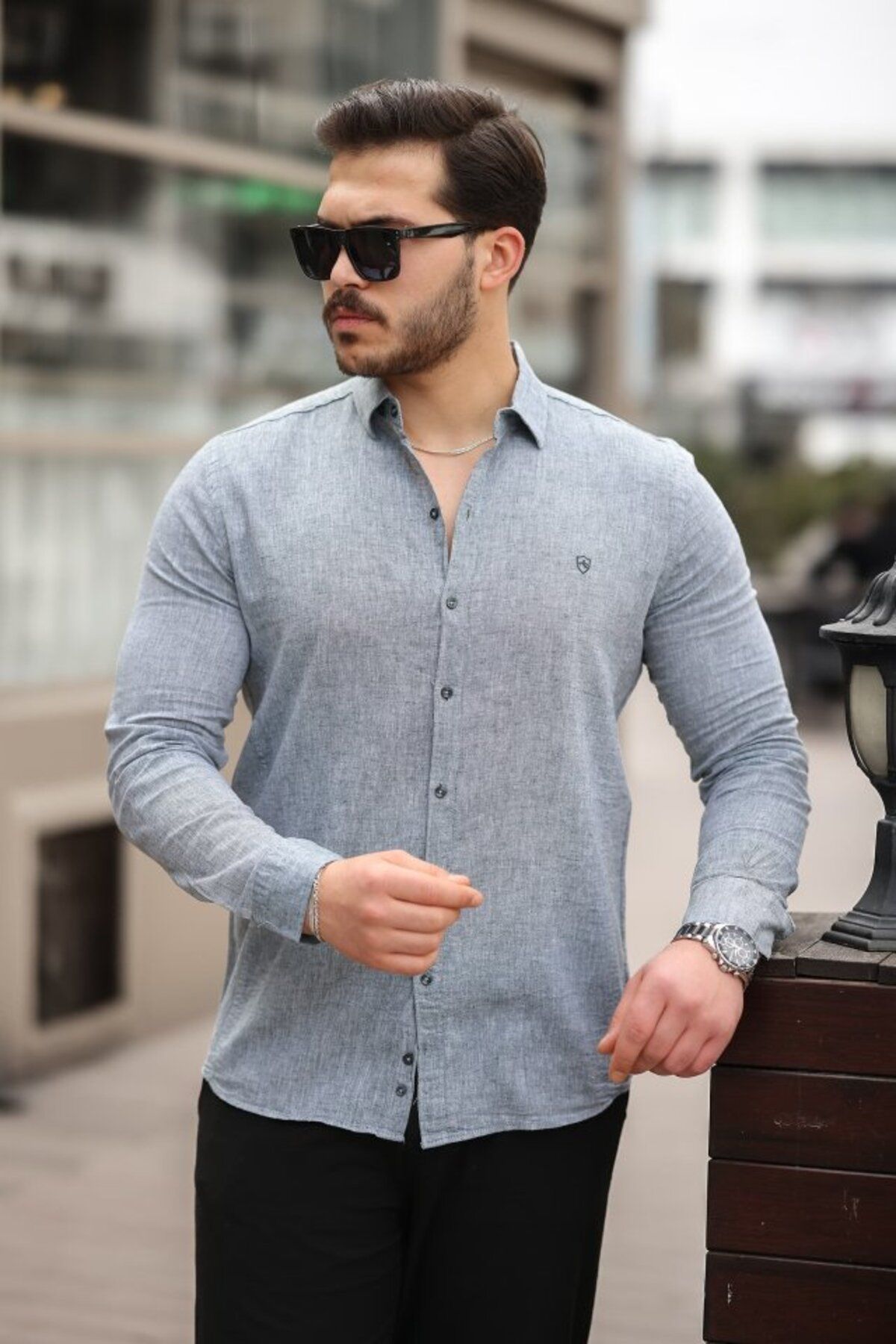 ARUZ MODA Erkek Basic Gömlek