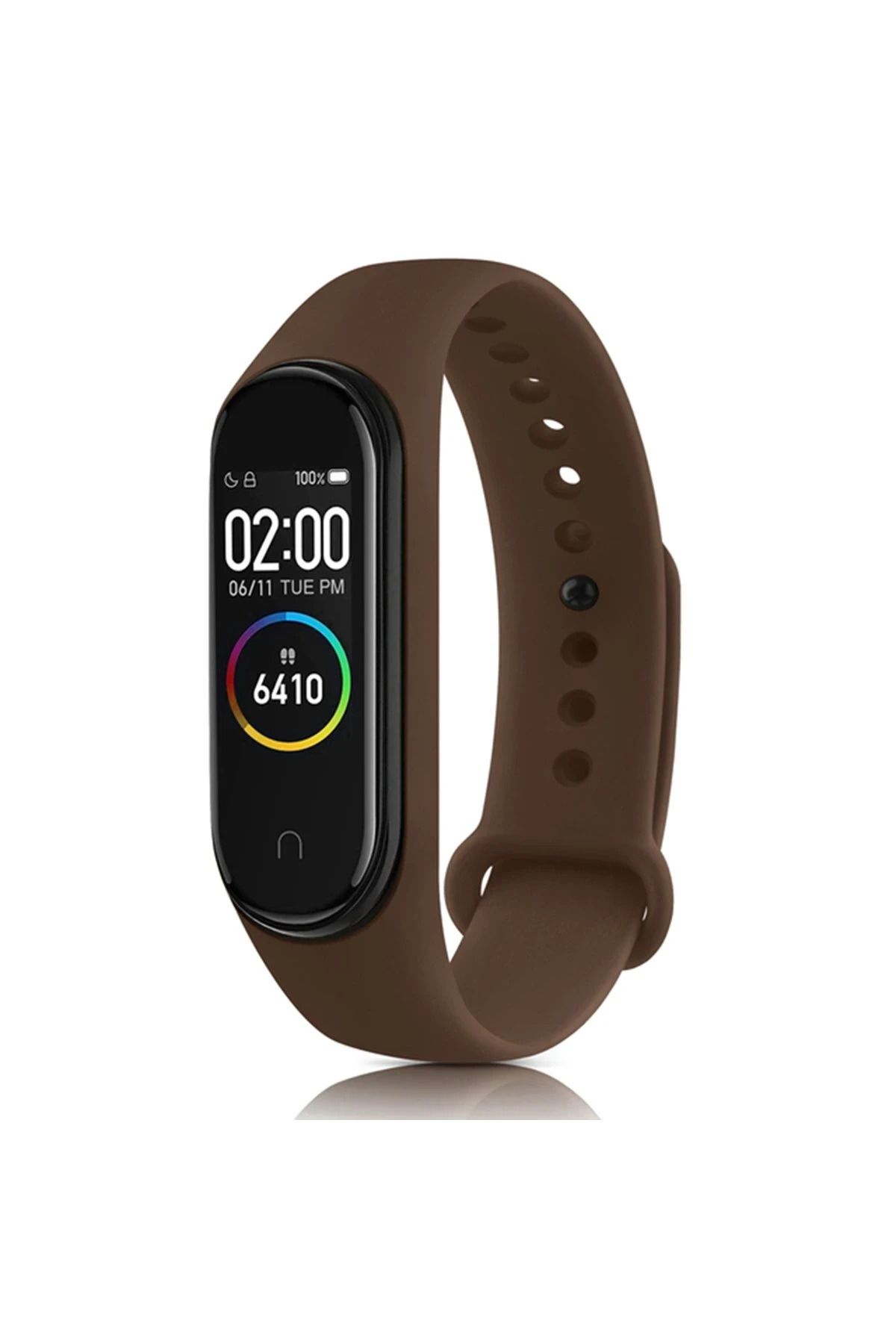 NewFace Xiaomi Mi Band 4 Klasik Kordon - Kahverengi YKTSN