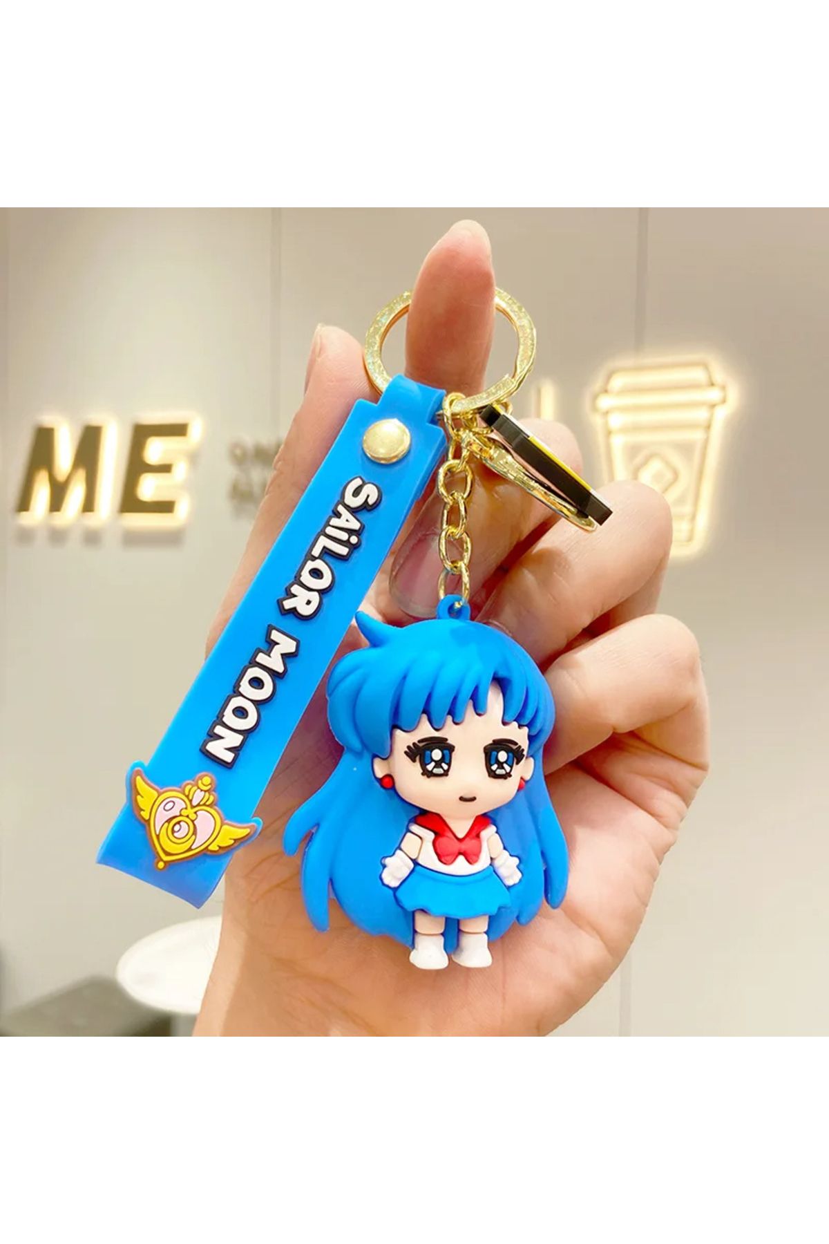 FG KONNİCHİWA japon animesi Sailor Moon anahtarlık sevimli araba anahtarlık çanta süsler tatil hediyeler
