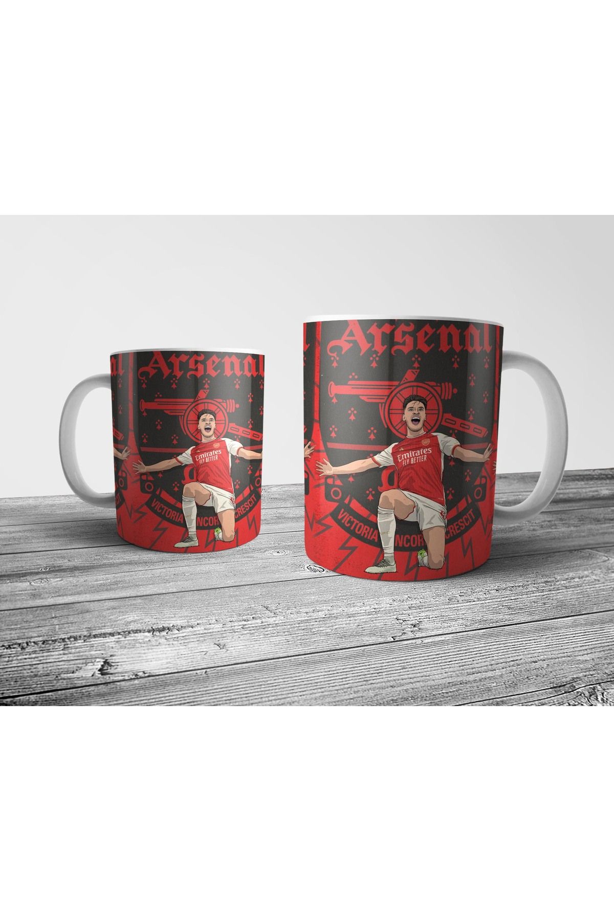 Pixxa Declan Rice - Arsenal Kupa Bardak Model 1