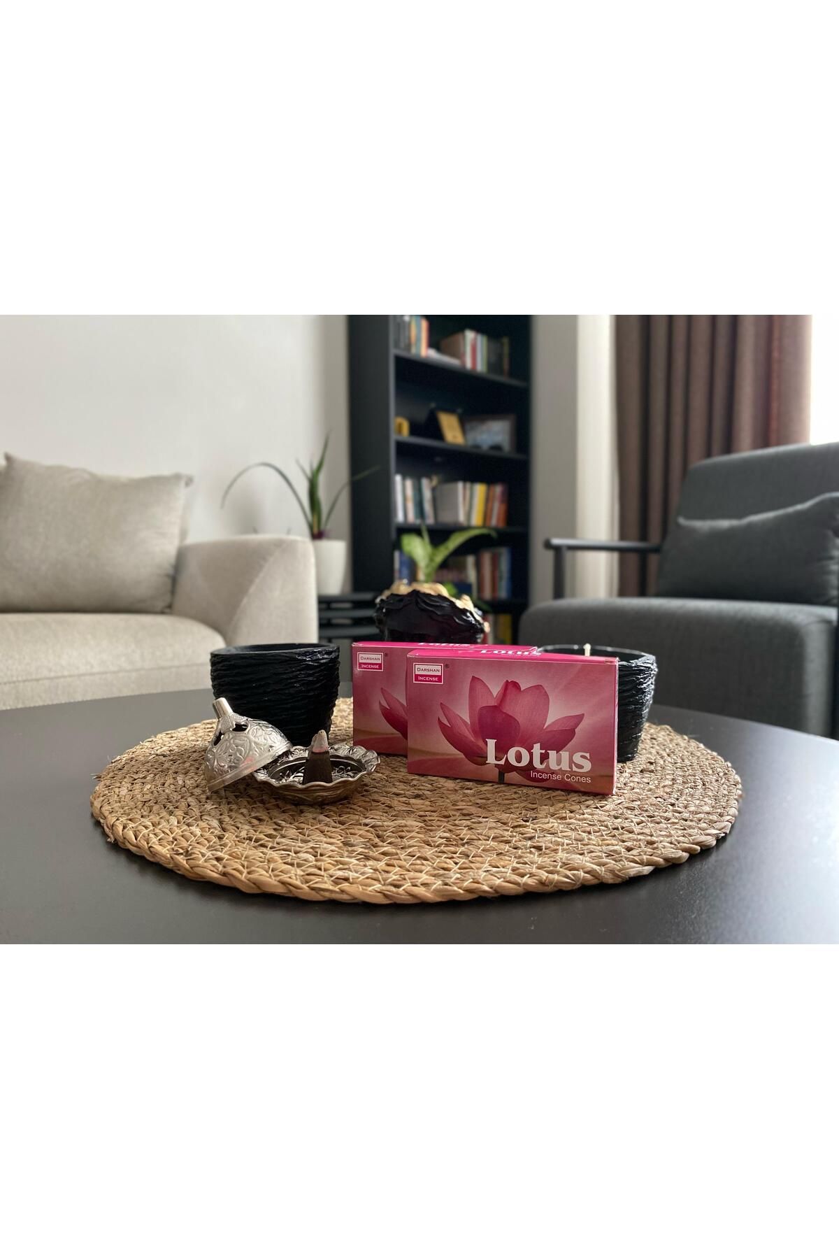 HEDİYESELİ Lotus Konik Tütsü 10 Adet
