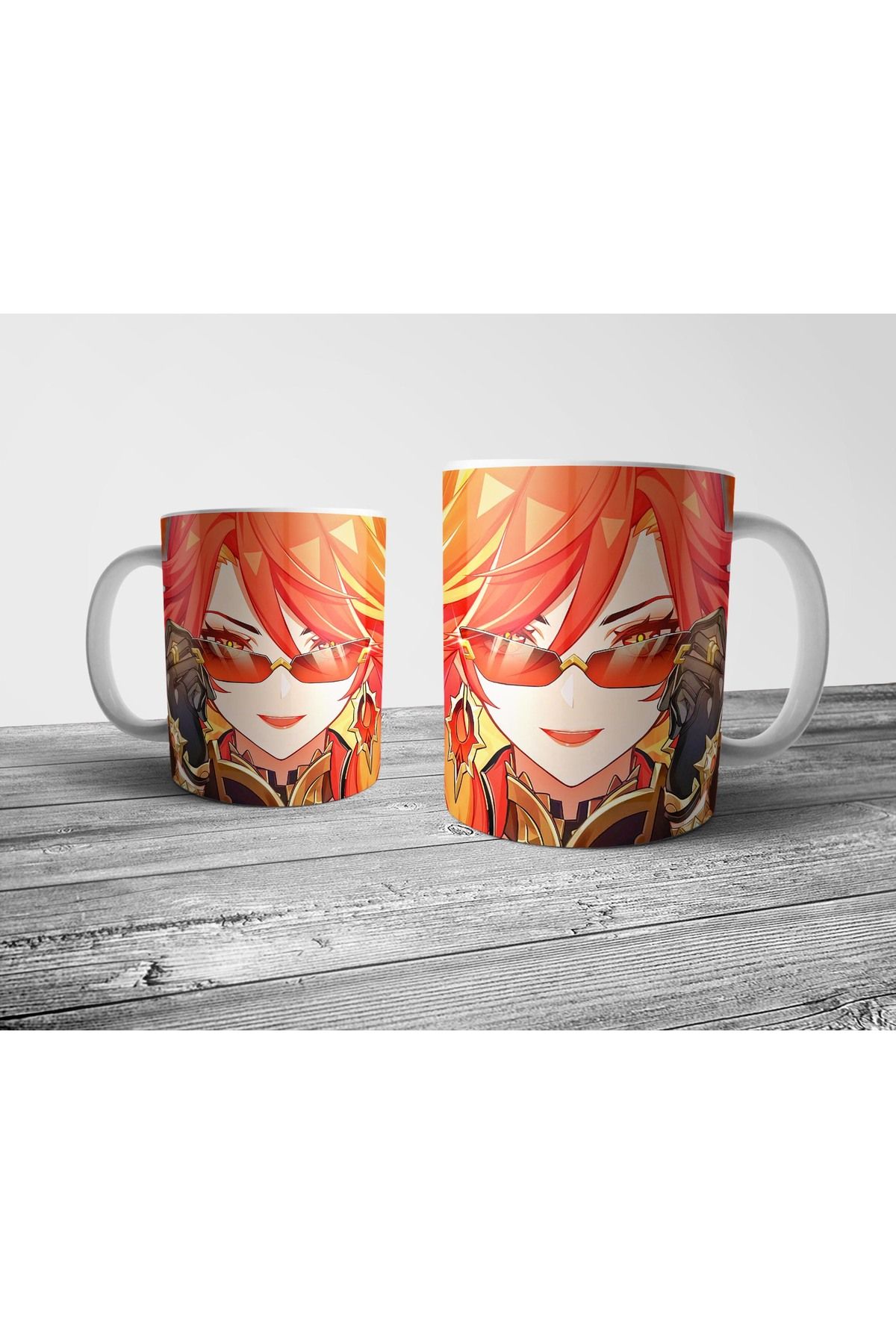 Pixxa Mavuika - Genshin Impact Kupa Bardak Model 2