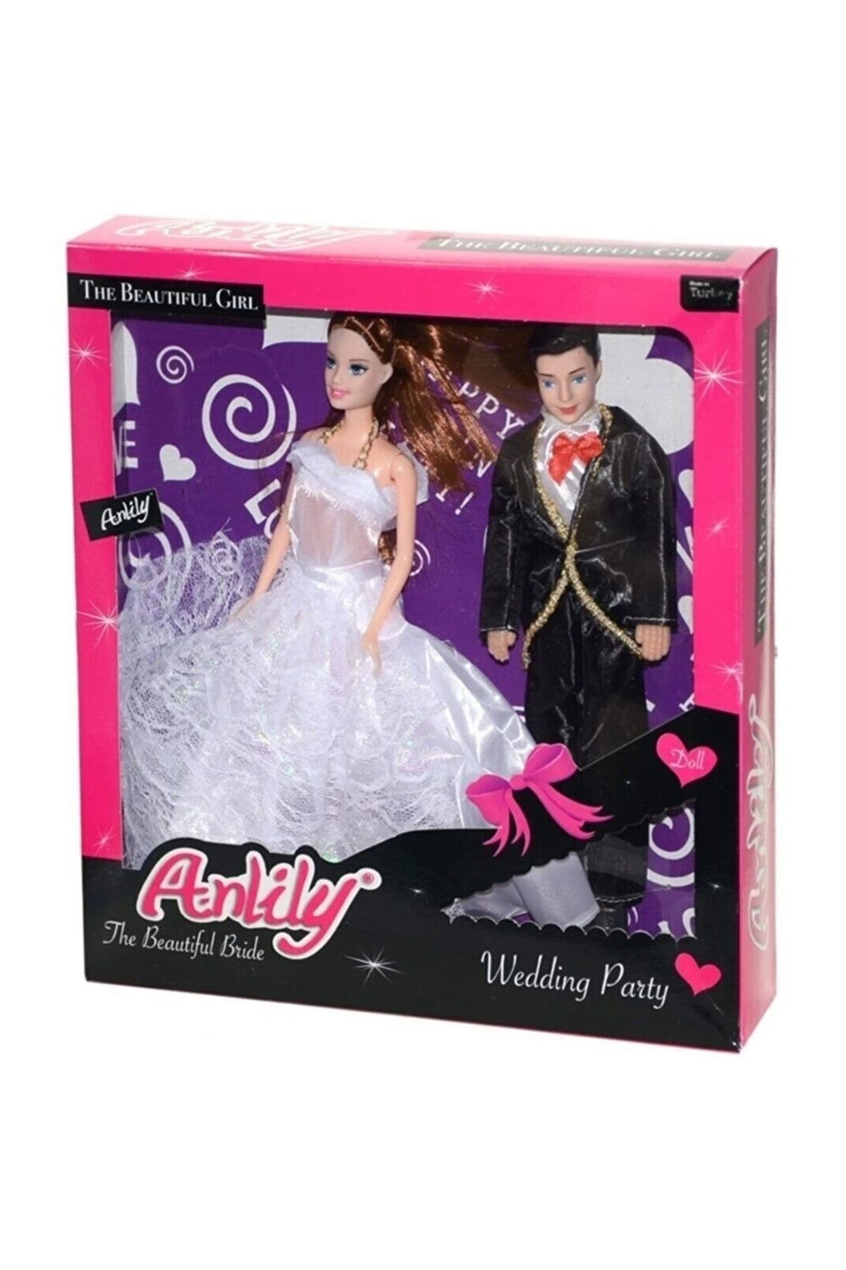 Tolzan Gelin ve Damat Bebek Seti