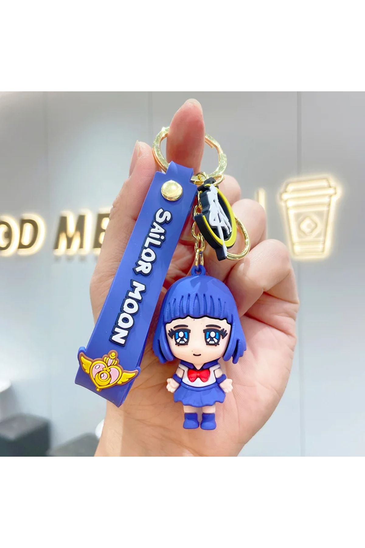 FG KONNİCHİWA japon animesi Sailor Moon anahtarlık sevimli araba anahtarlık çanta süsler tatil hediyeler