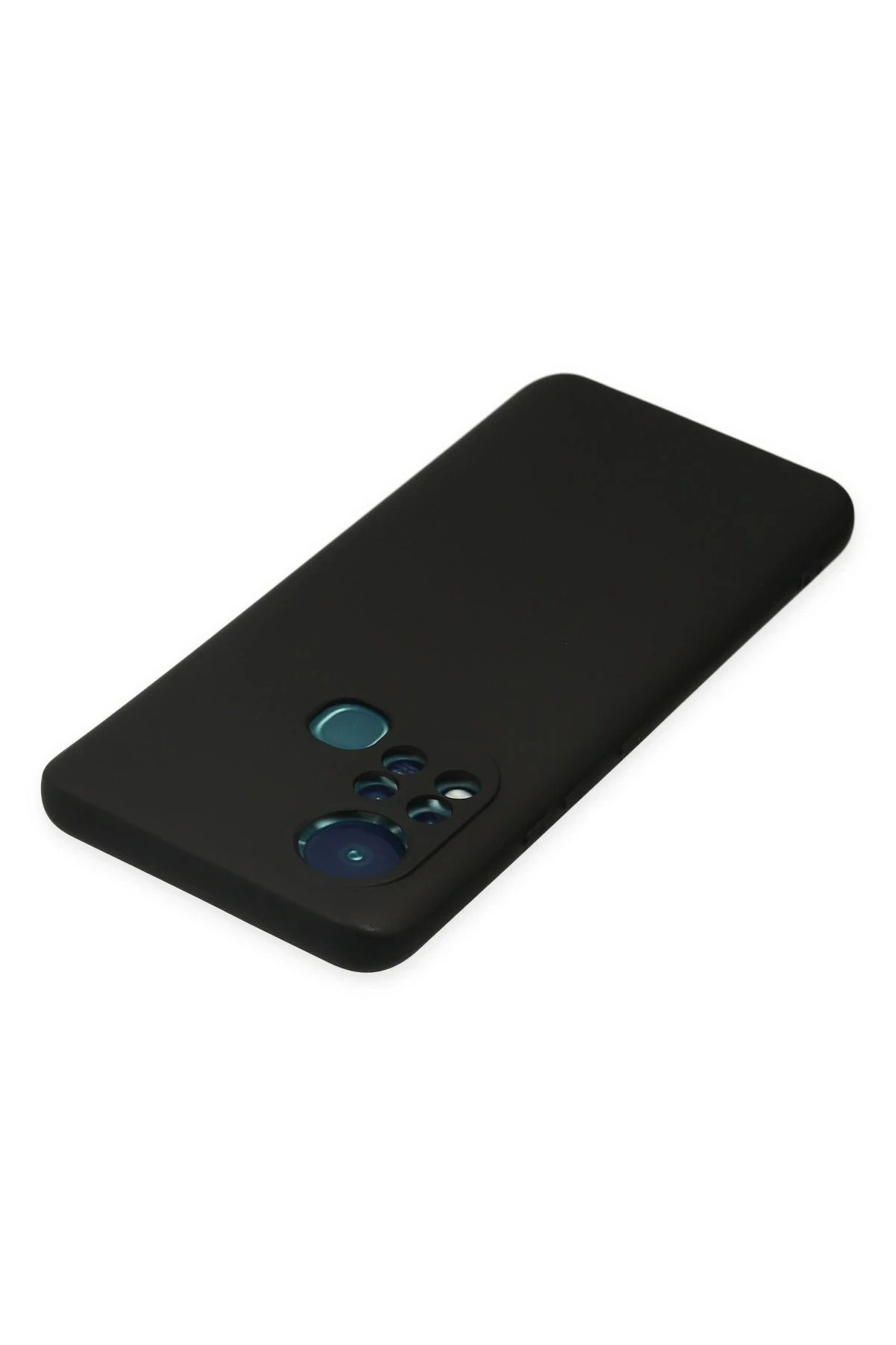 NewFace İnfinix Hot 11s  Uyumlu Kılıf Nano içi Kadife Silikon - Siyah SVLRS