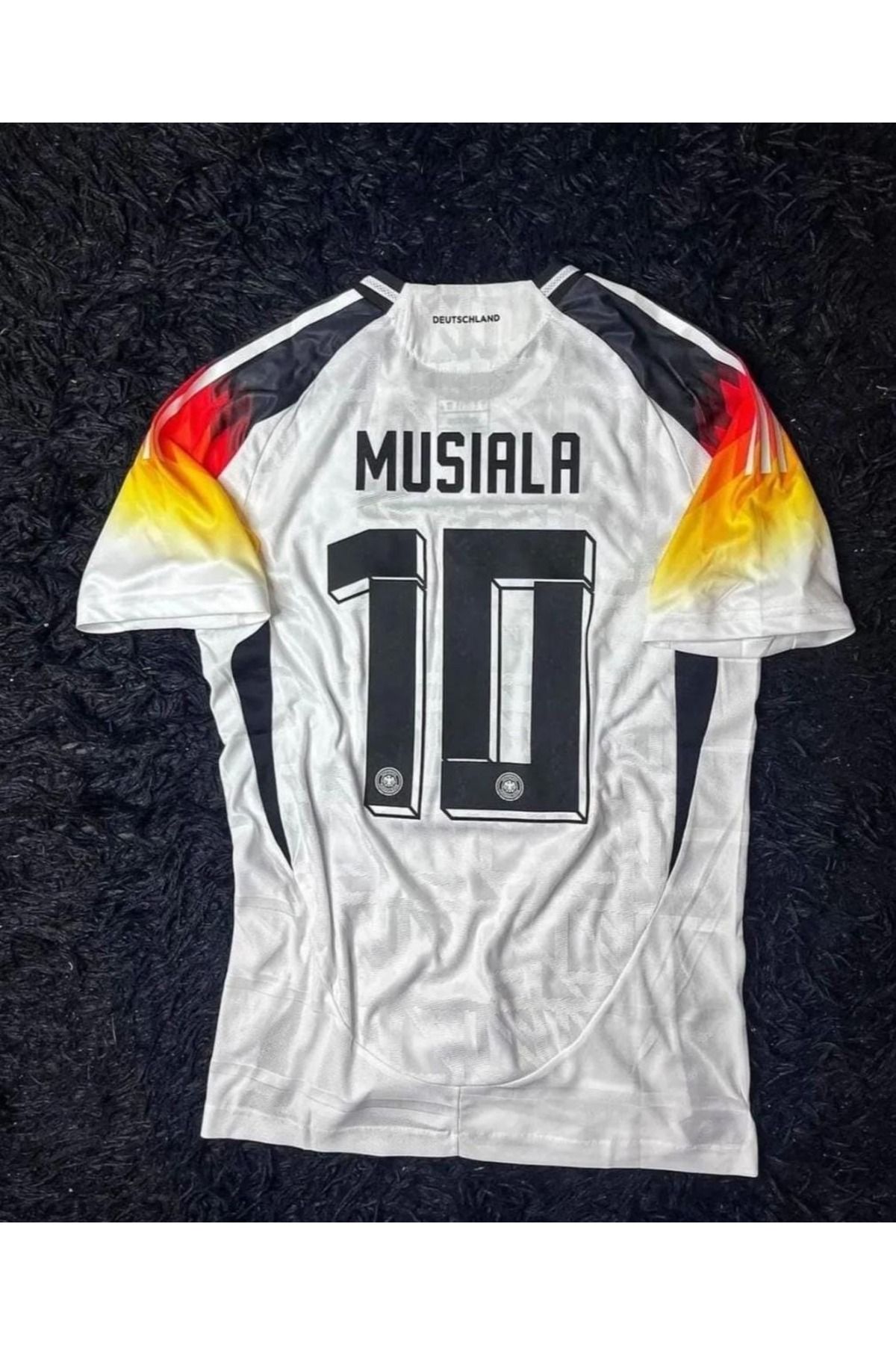 feriköy ALMANYA EURO 2024 JAMAL MUSİALA İÇ SAHA YETİŞKİN FORMASI (WHİTE)