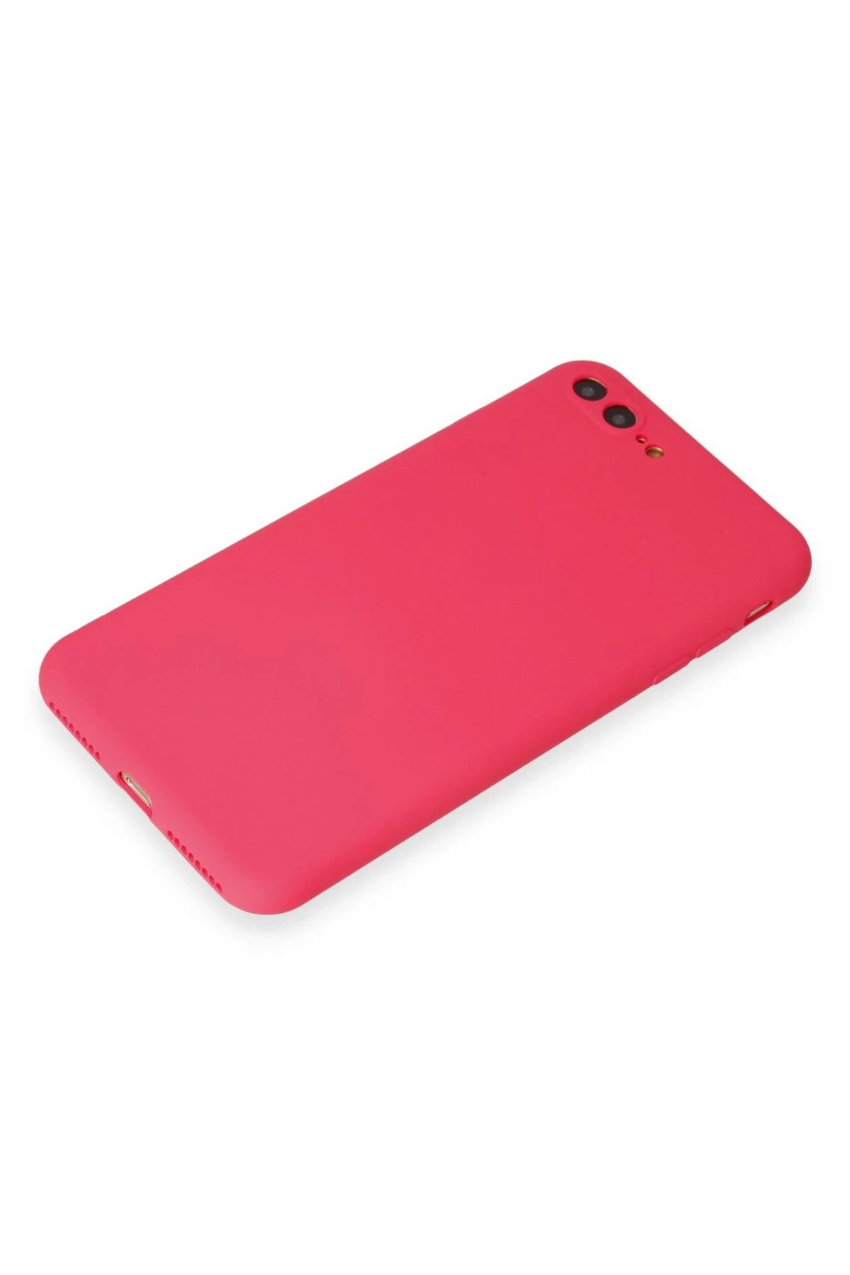 NewFace iPhone 7 Plus Kılıf First Silikon - Pembe BSTMY