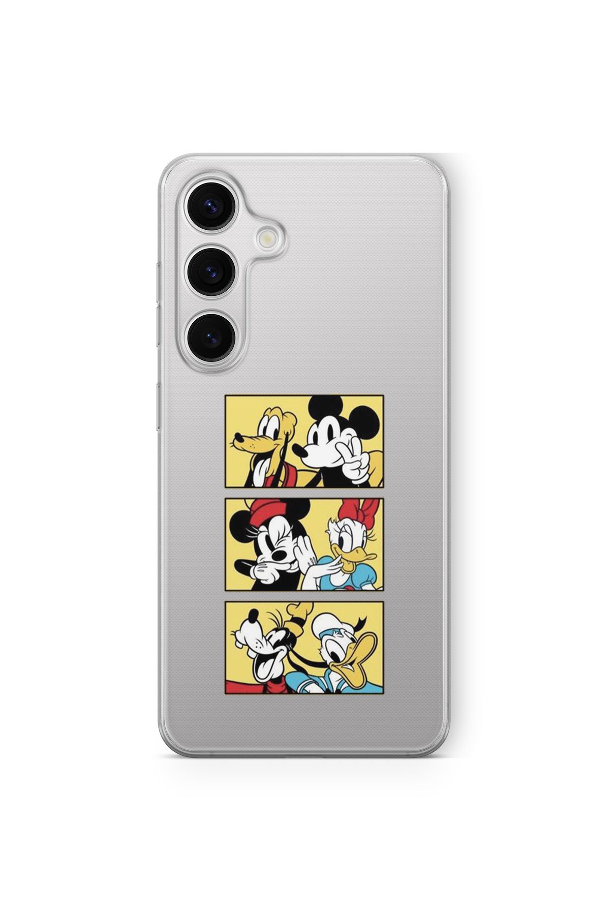 Space Star Samsung Galaxy A24 Uyumlu Looney Tunes Tasarım Baskılı Şeffaf Kılıf