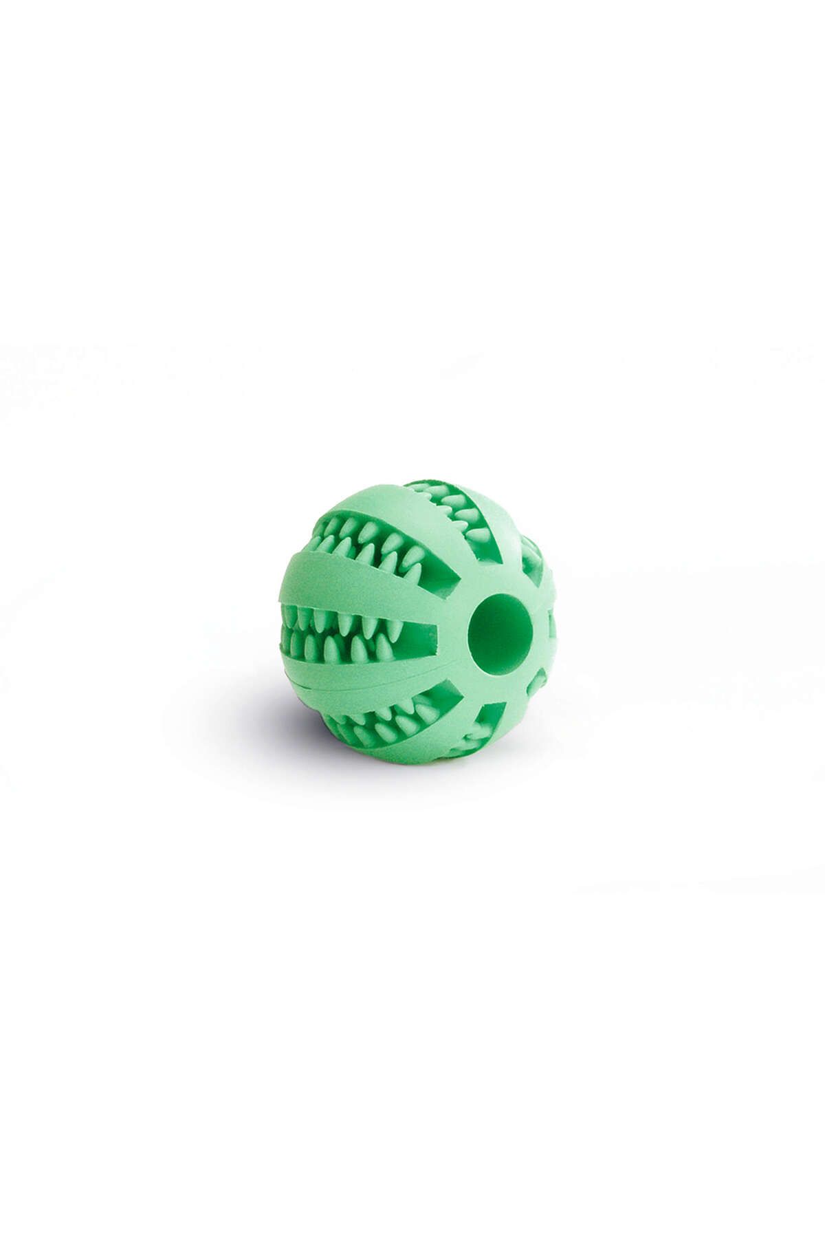Beeztees Köpek Oyuncağı, Diş Bakım/Ödül Topu, Yeşil, 7x7x7cm GLSTD