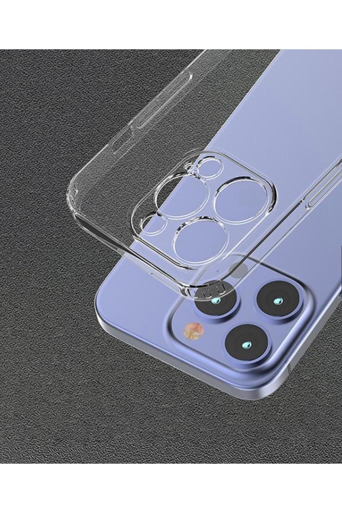CASEALUNA IPHONE 16 PRO MAX ŞEFFAF SİLİKON KILIF 1.5MM