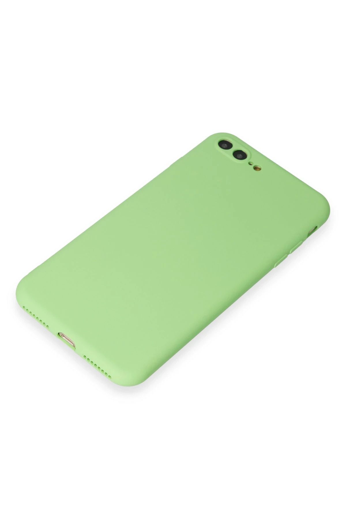 NewFace iPhone 7 Plus Kılıf First Silikon - Açık Yeşil BSTMY