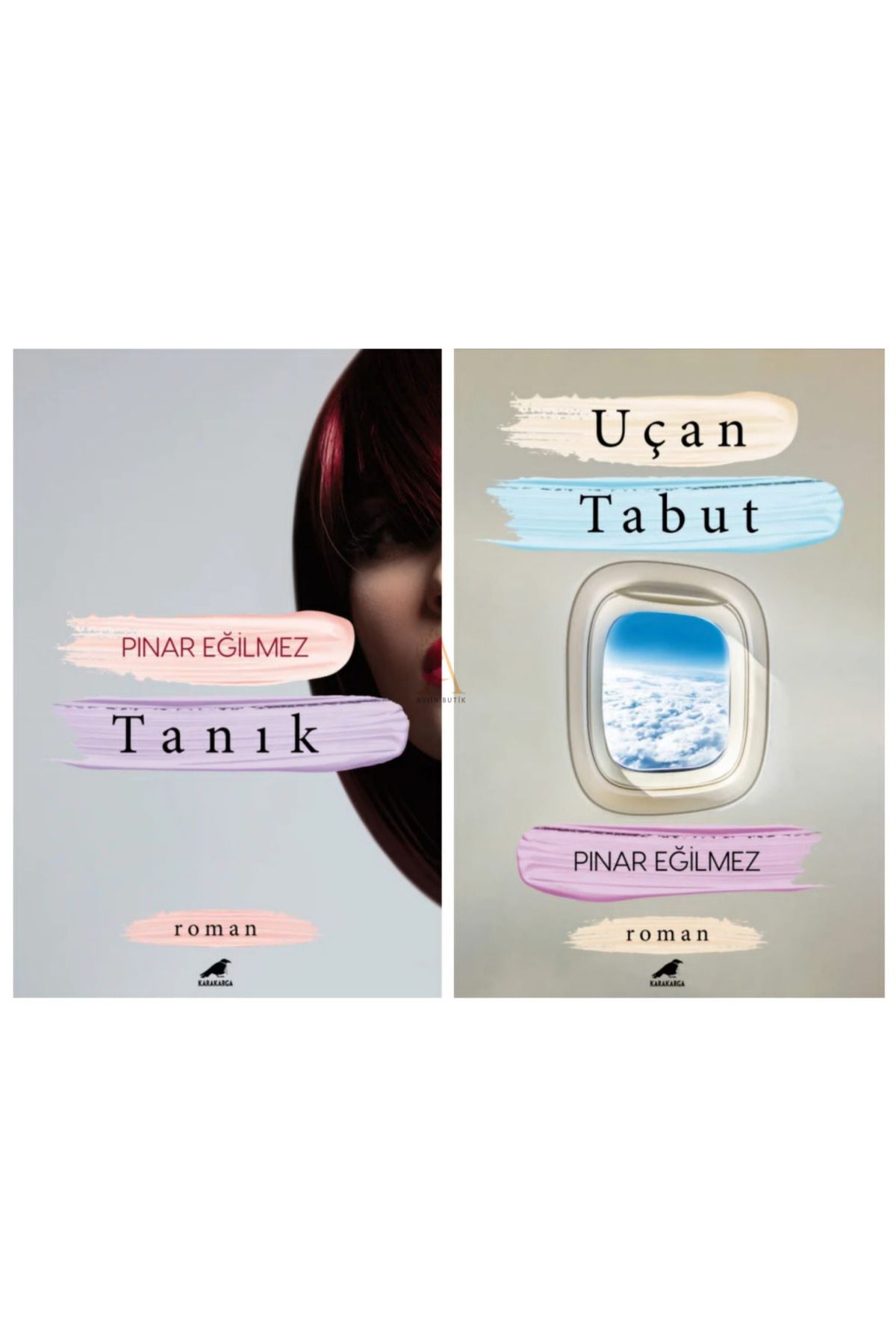 Karakarga Yayınları Tanık/Uçan Tabut/Pınar Eğilmez/2 Kitap Set