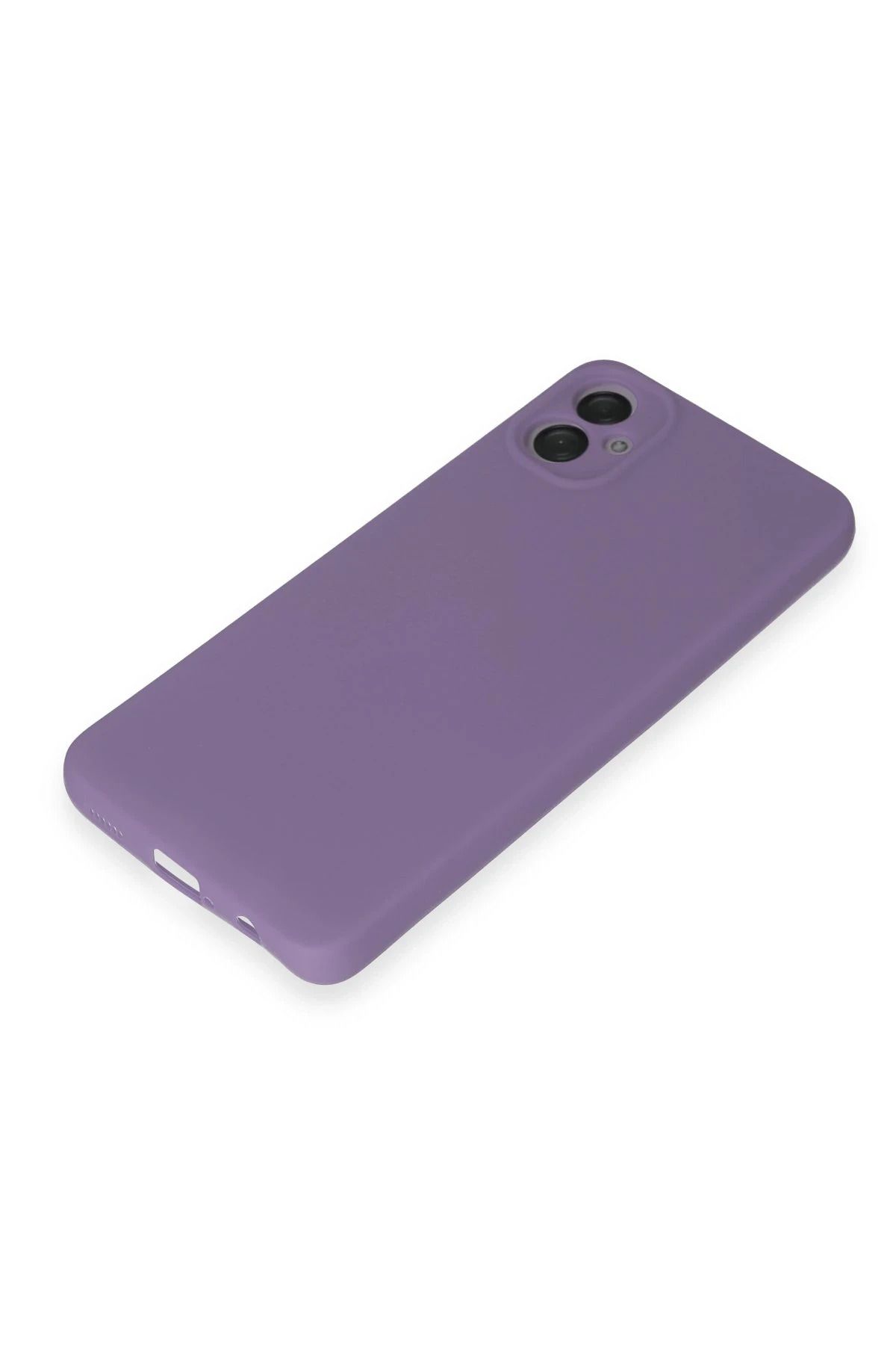 NewFace Samsung Galaxy A05 Kılıf First Silikon - Lila SVLRS