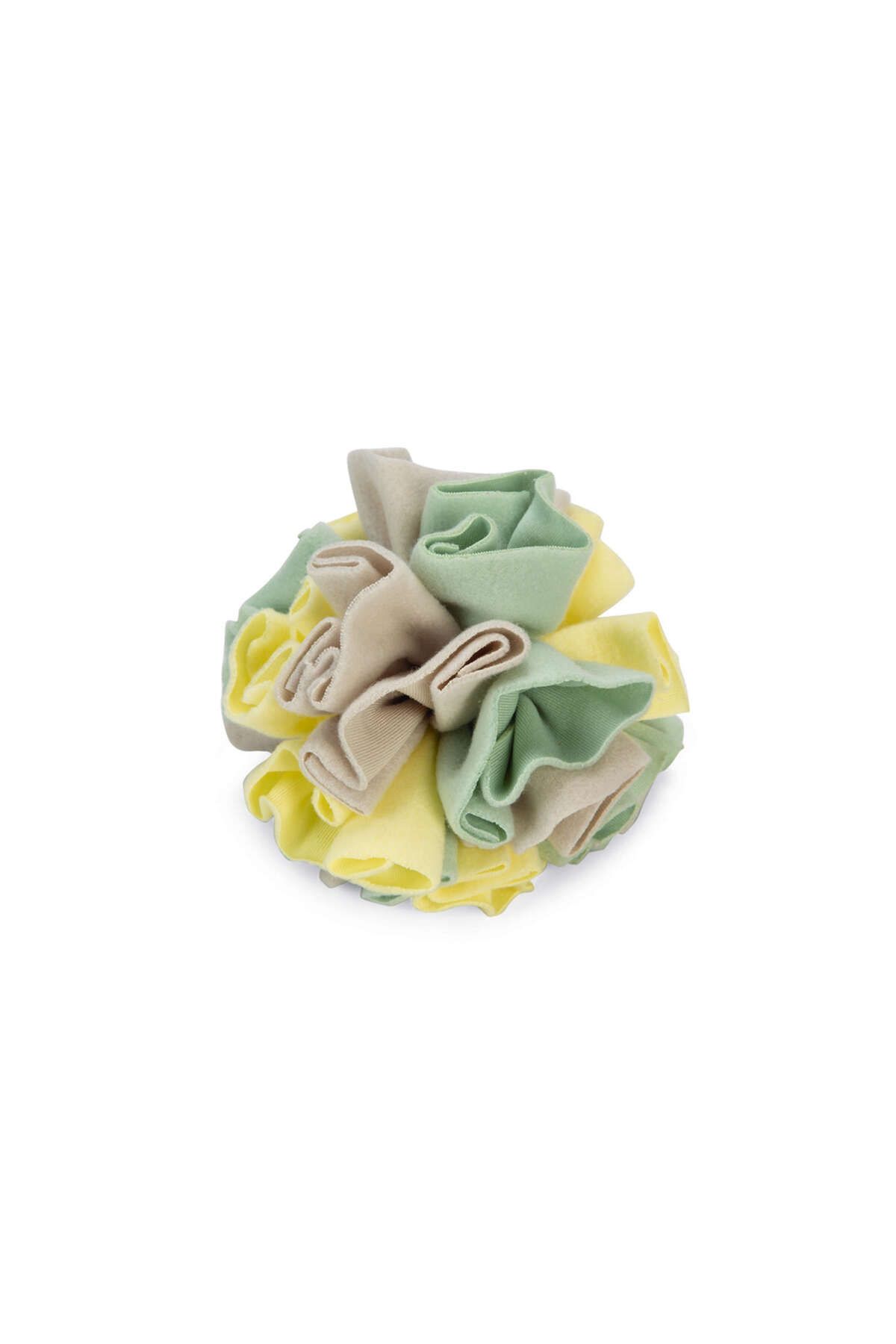 Beeztees Köpek Ödül Saklama Oyuncağı, Top, Polar, Gri/Yeşil, 13cm GLSTD