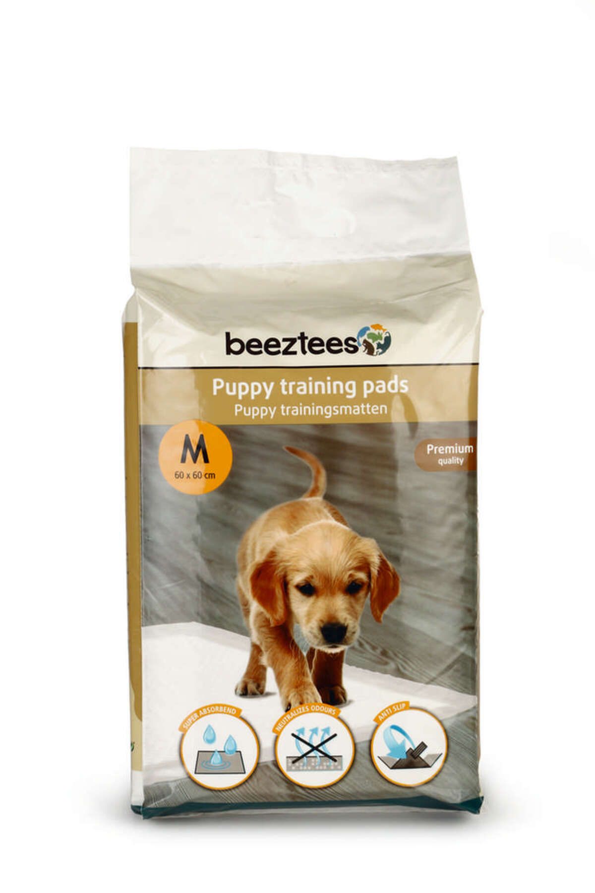 Beeztees Yavru Köpek Çiş Eğitim Pedi, M, 15Adet, 60x60cm DRSTR