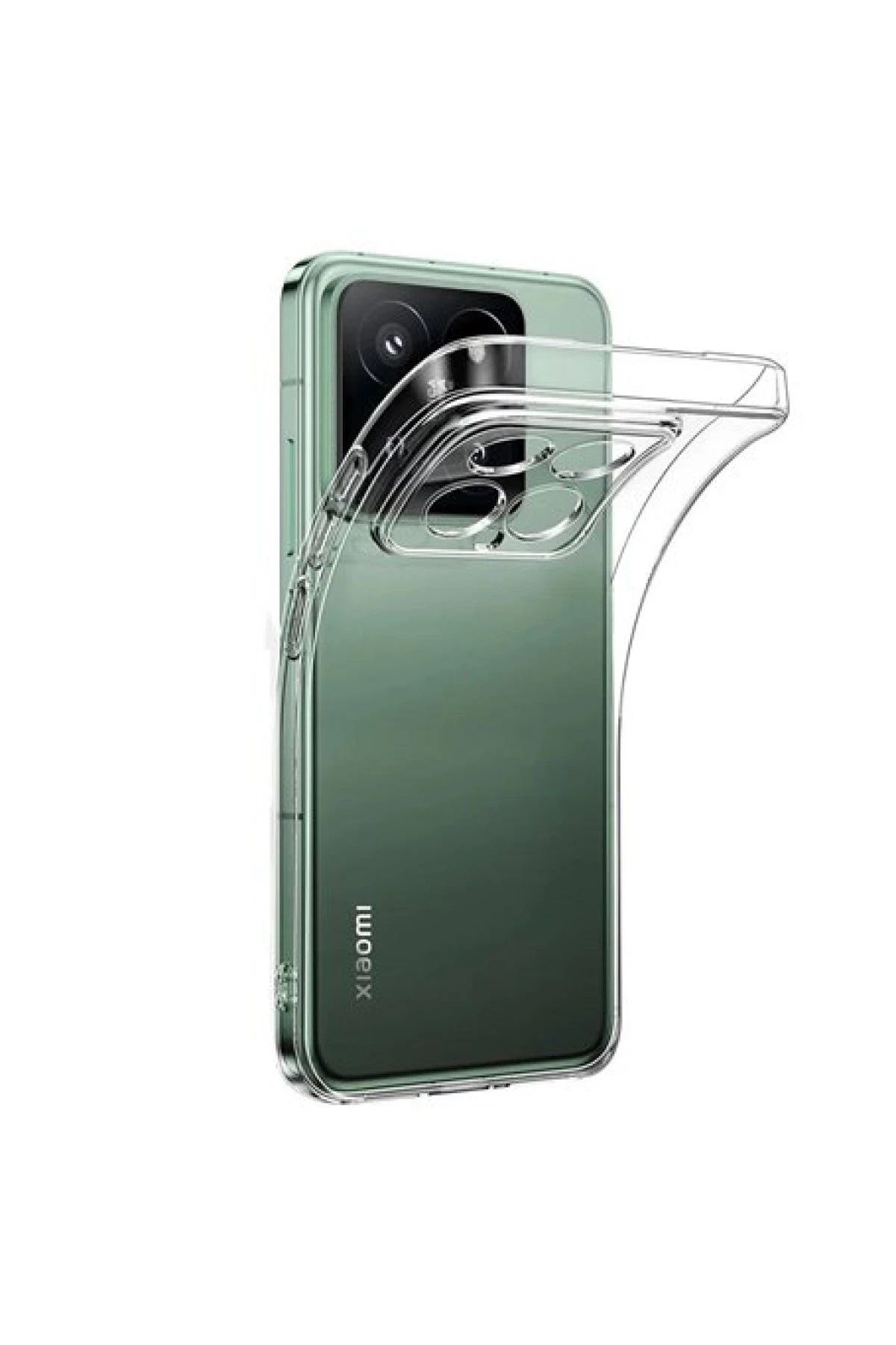 NewFace Xiaomi Mi 14T Pro Kılıf Lüx Şeffaf Silikon BSTMY