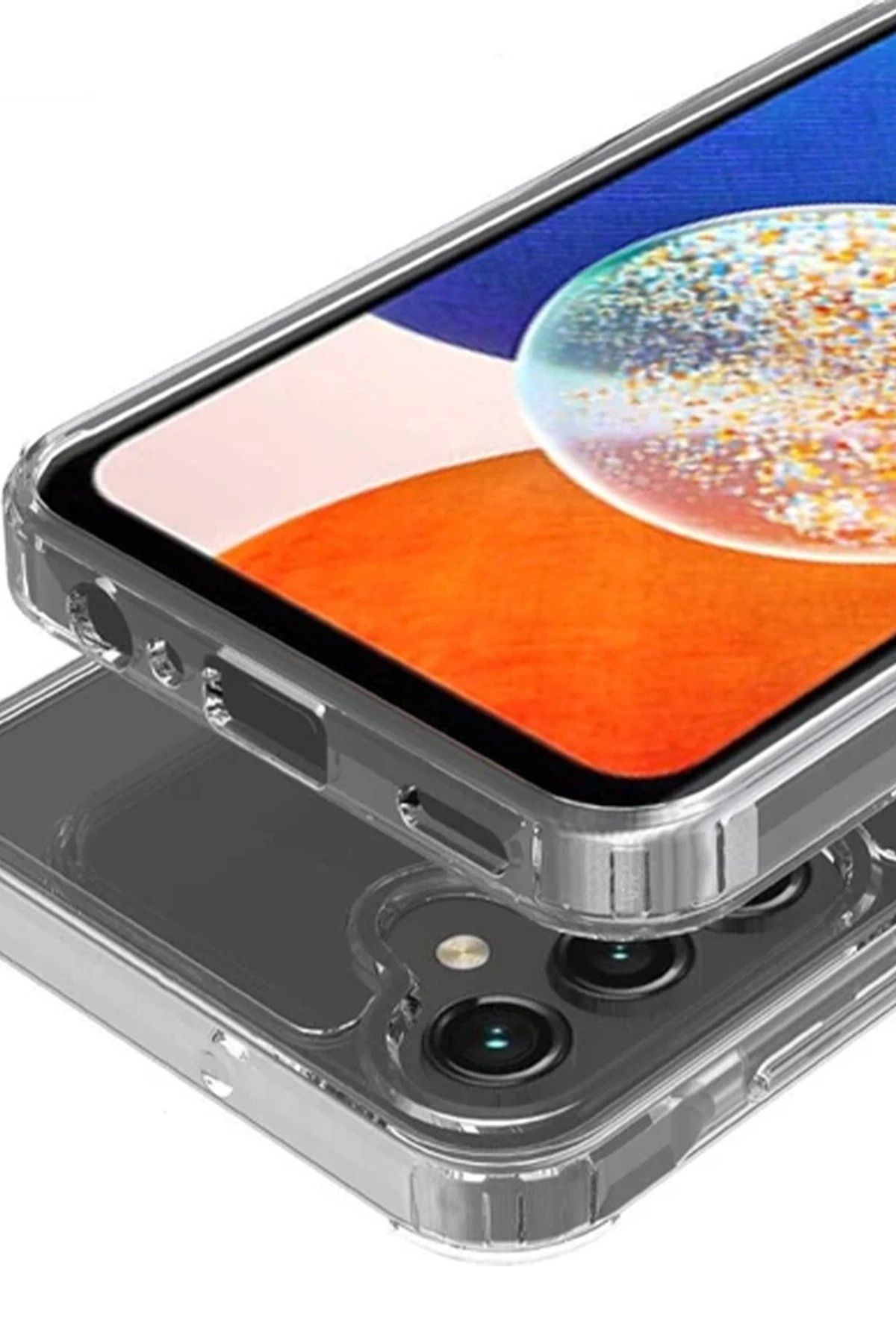 NewFace Galaxy S24 Uyumlu Kılıf  Şeffaf Silikon - Şeffaf SVLRS