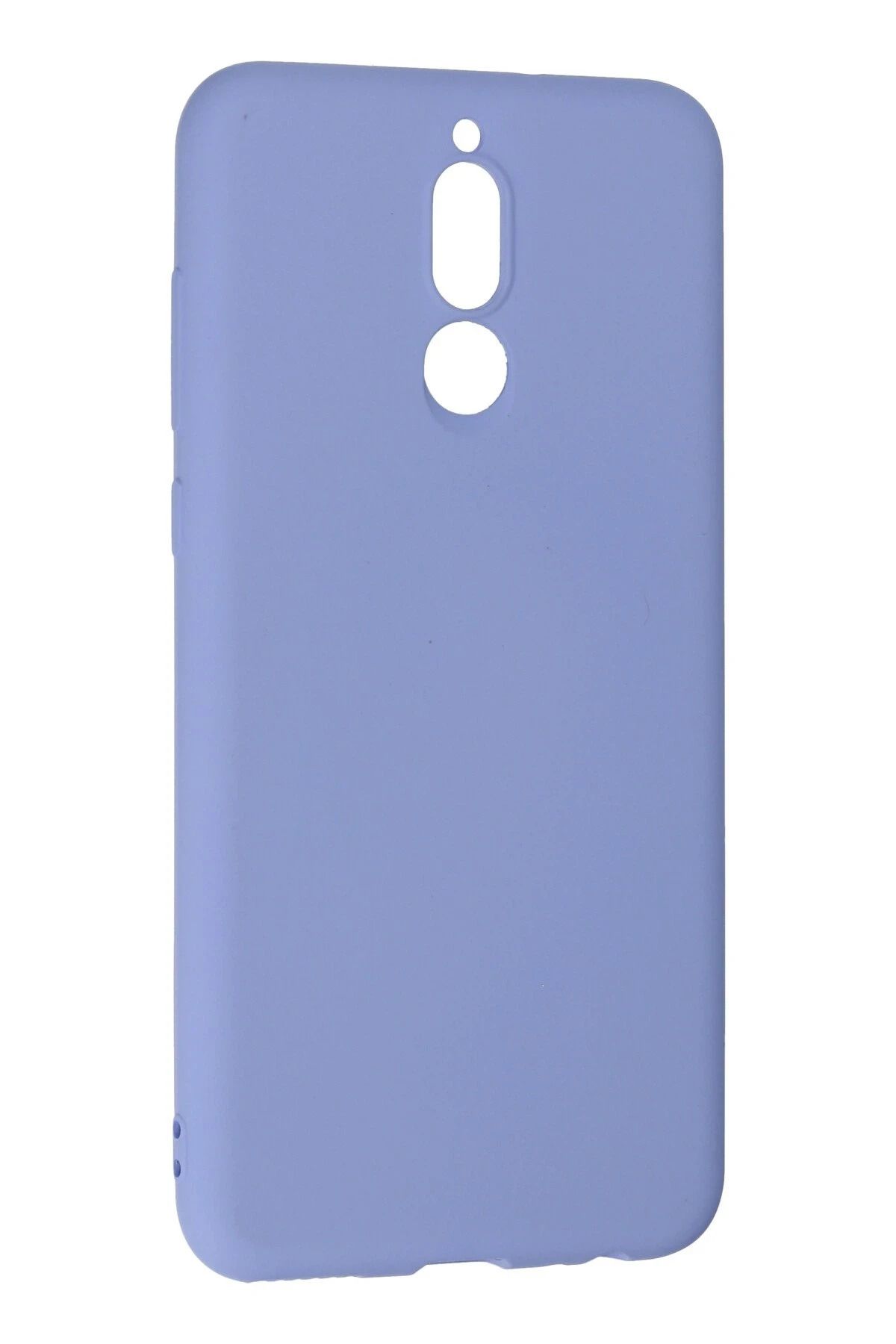 NewFace Huawei Mate 10 Lite  Uyumlu Kılıf Nano içi Kadife Silikon - Lila SVLRS