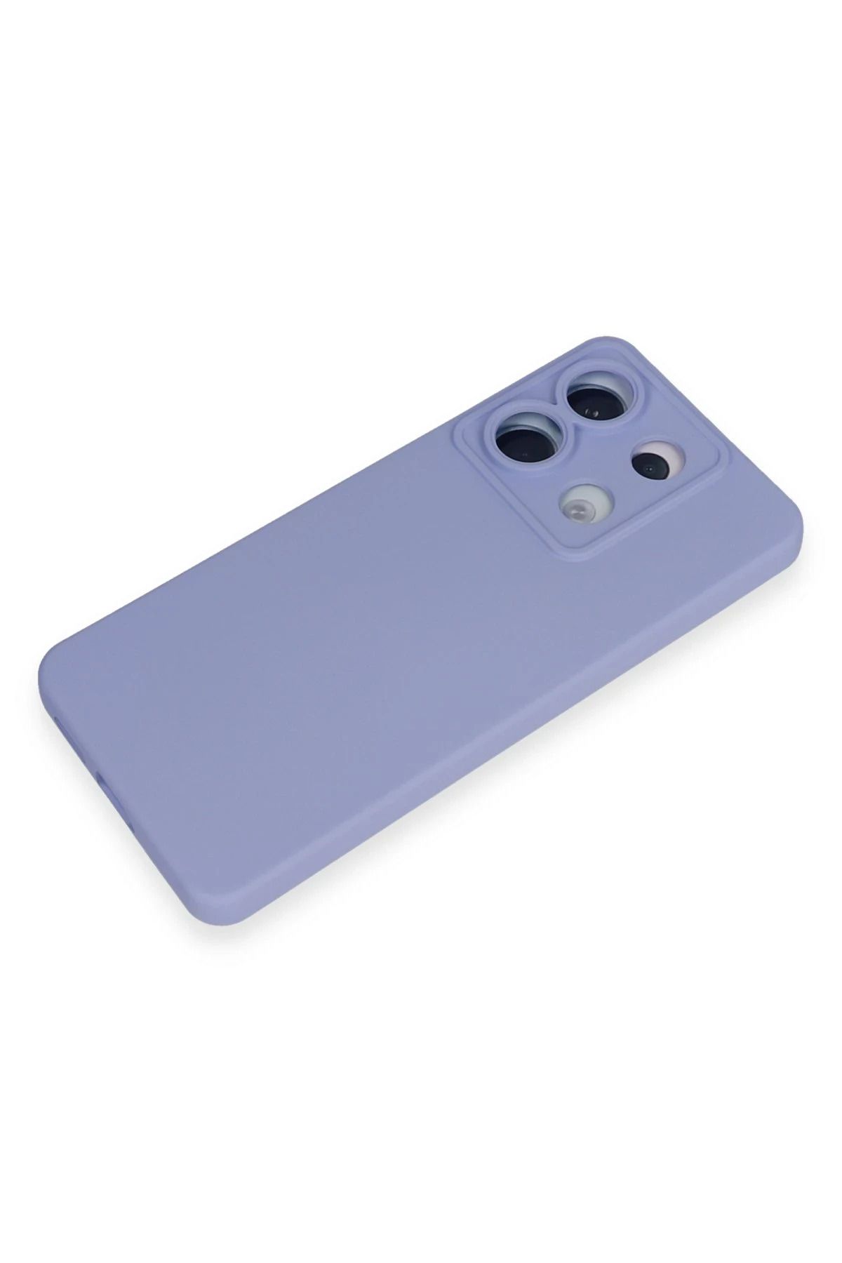 NewFace Xiaomi Redmi Note 13 Pro Uyumlu 5G Kılıf Nano içi Kadife Silikon - Lila BSTMY