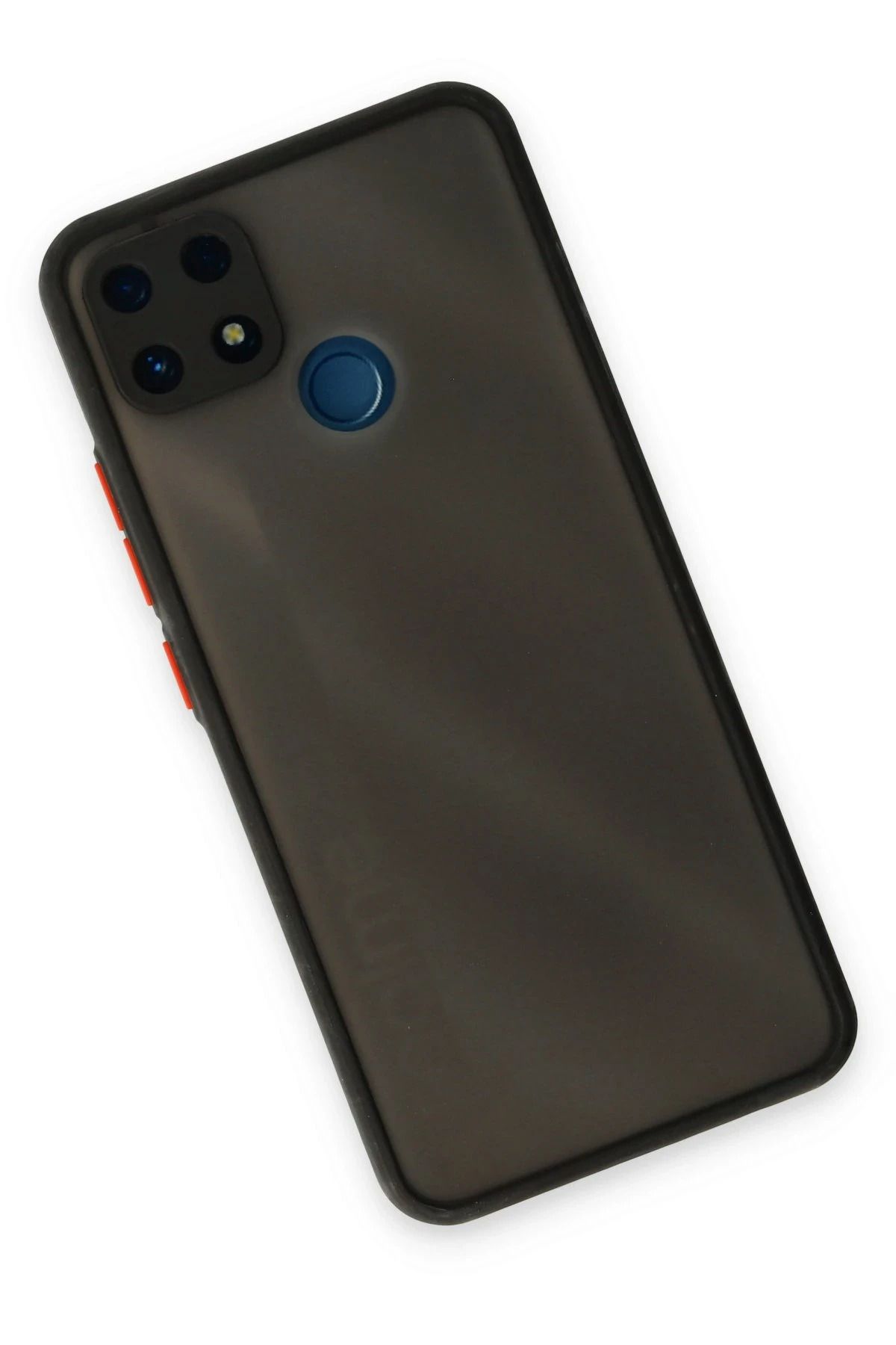 NewFace Realme C25 Kılıf Montreal Silikon Kapak - Siyah NRMSA