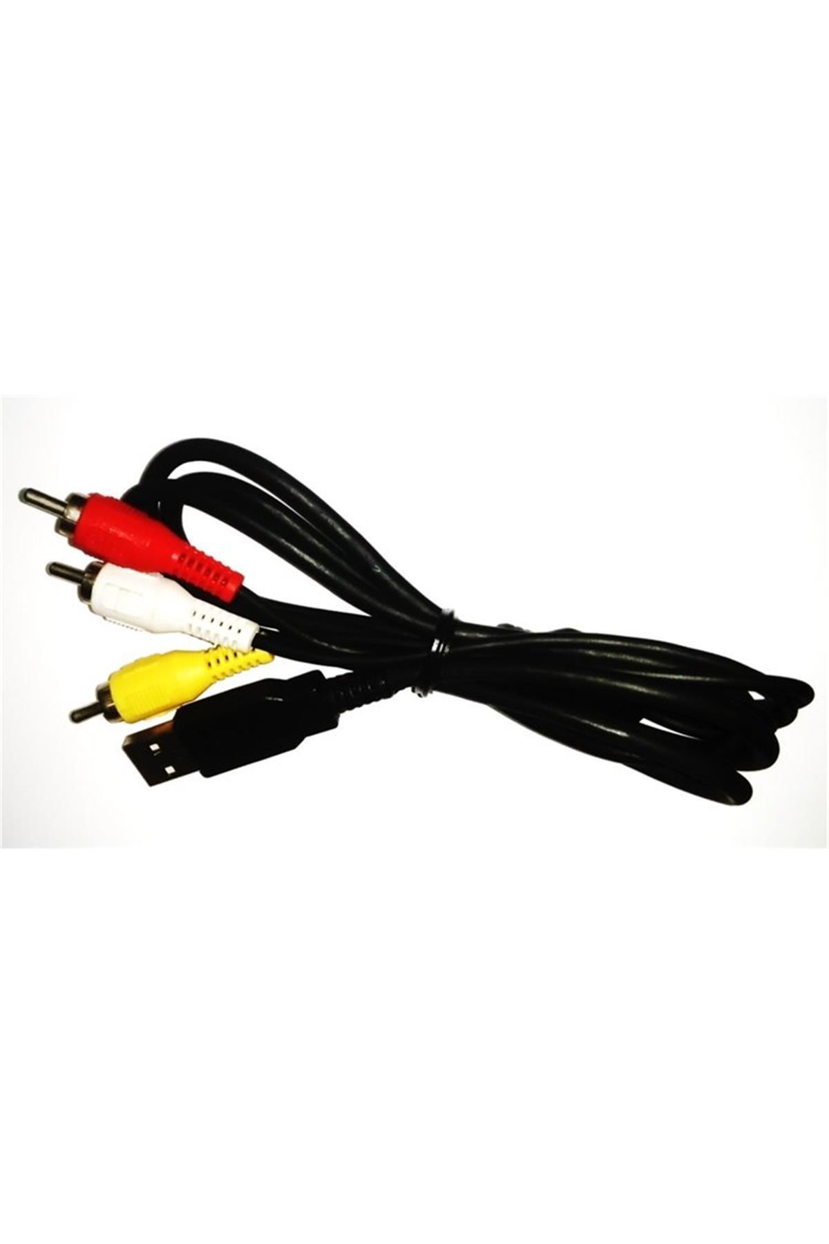 Renklipriz 3 Rca-Usb Dönüştürücü Kablo 1.2 Metre 6596