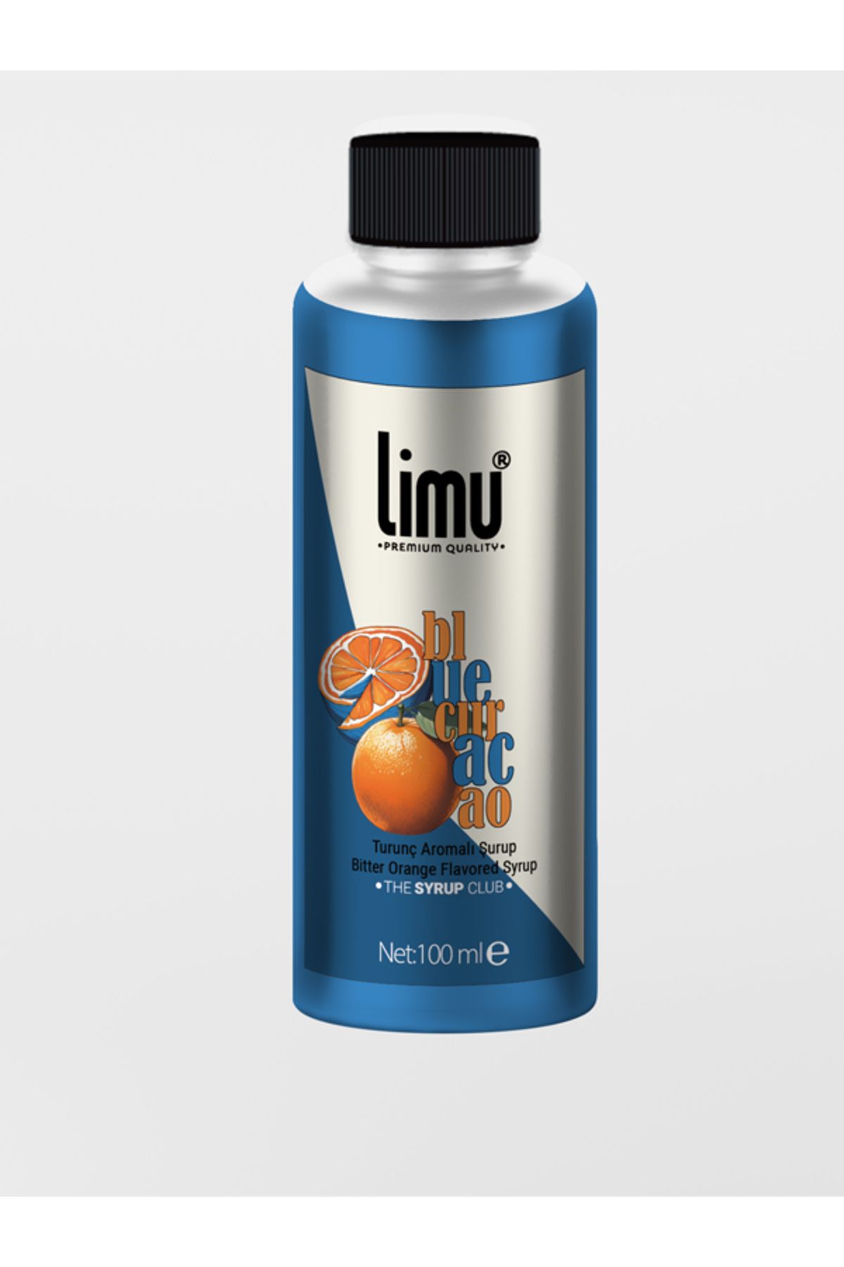 limu Turunç Aromalı Kahve Şurubu-Blue Curacao (Yeni Yüksek Aromalı) 100 ml