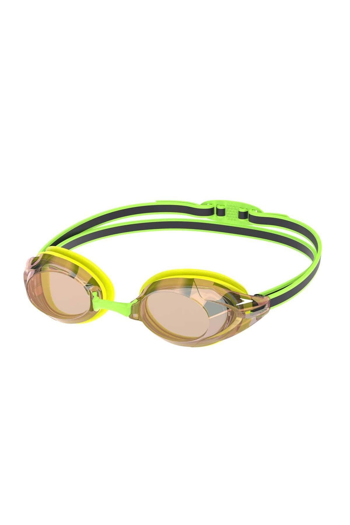 SPEEDO Vanquisher Aynalı Yarış Gözlüğü (Sarı-Gri)
