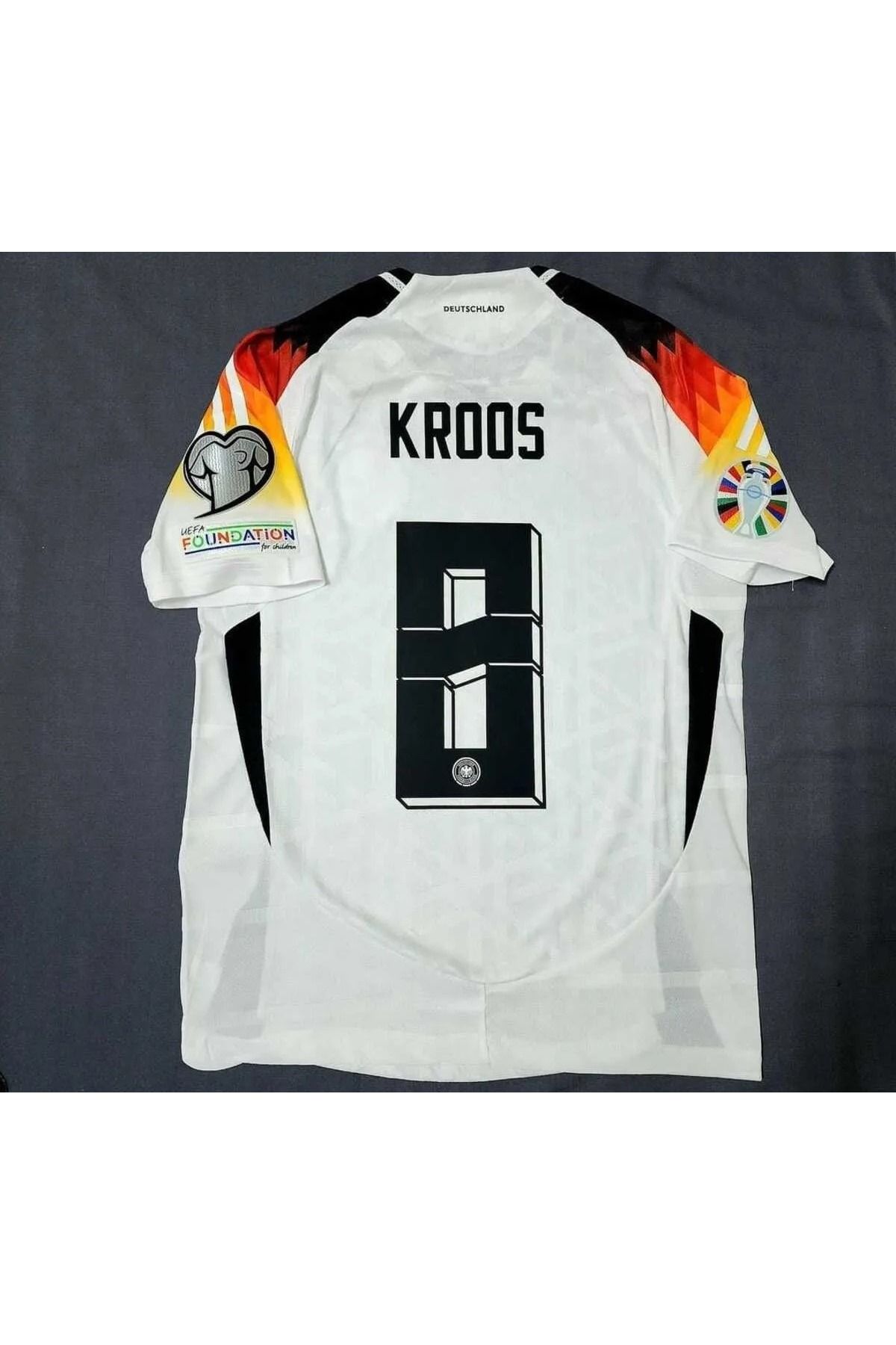 feriköy ALMANYA EURO 2024 TONİ KROOS İÇ SAHA YETİŞKİN FORMASI (WHİTE)