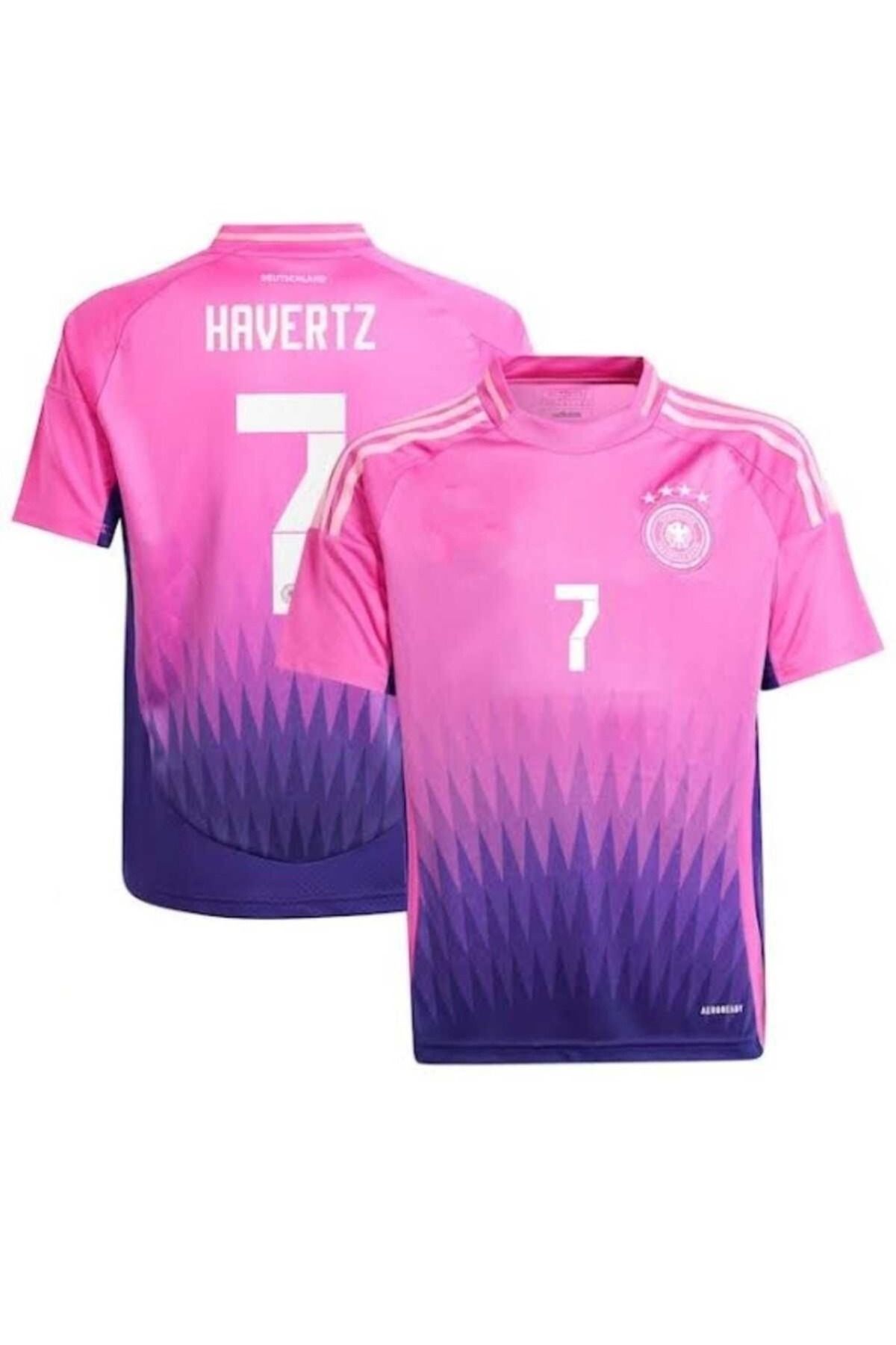 feriköy ALMANYA EURO 2024 KAİ HAVERTZ DEPLASMAN YETİŞKİN FORMASI (PEMBE )
