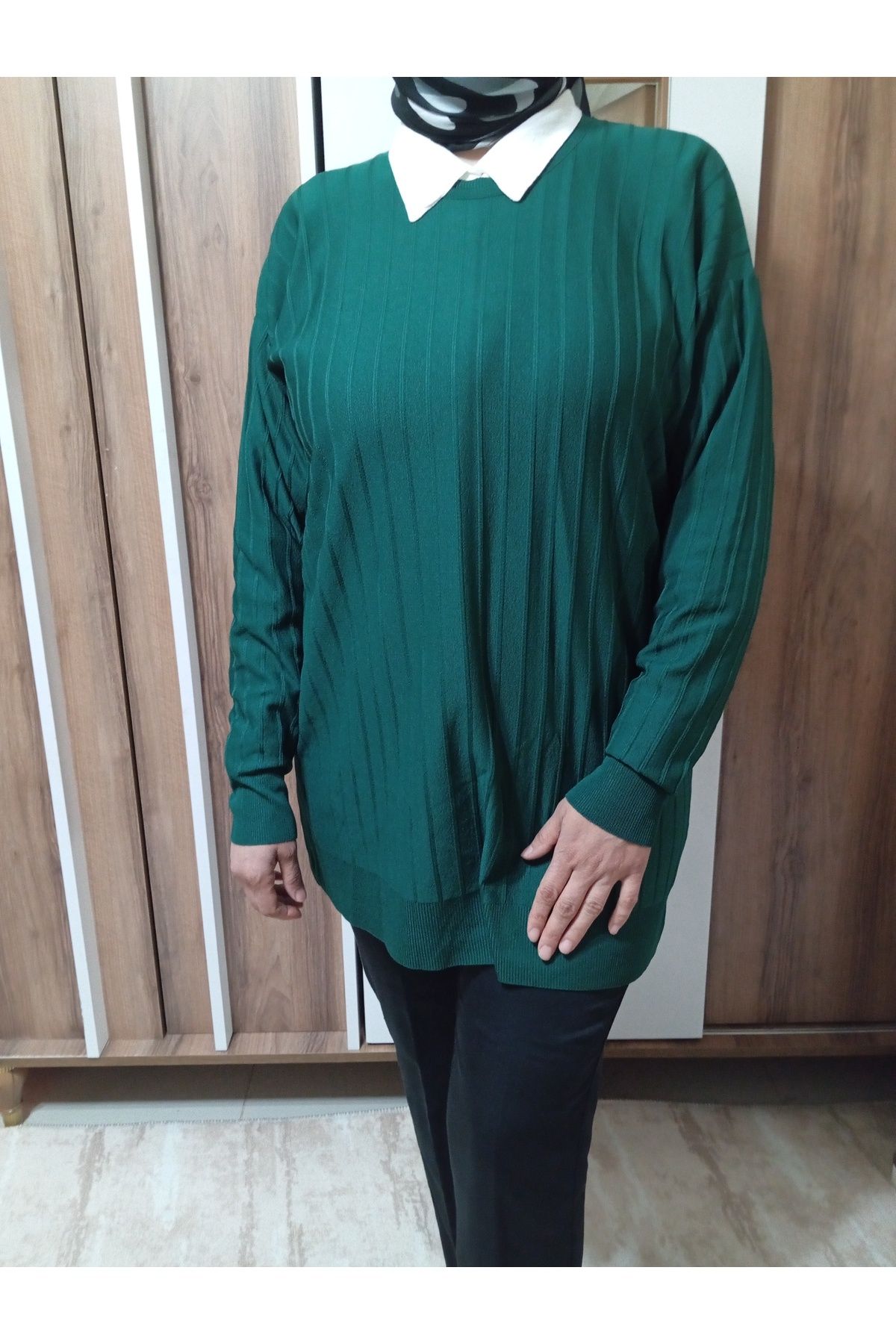 Jose Clothing İnce Tesettür Triko Bluz