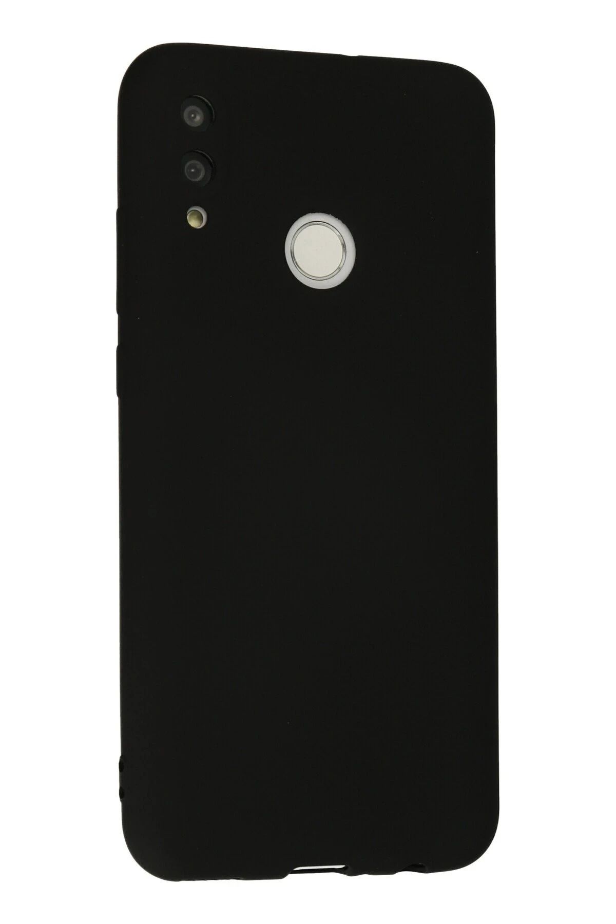 NewFace Huawei P Smart 2019 Uyumlu Kılıf Nano içi Kadife Silikon - Siyah SVLRS