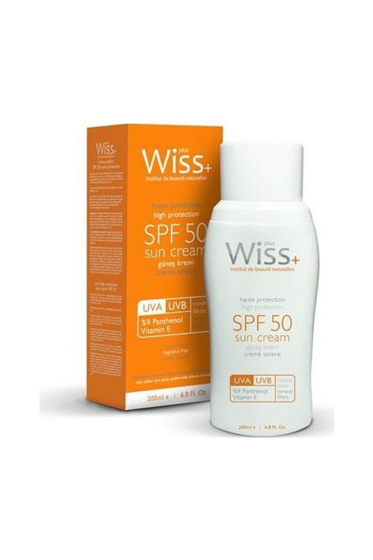 Wiss Plus Güneş Kremi Spf50 200 Ml
